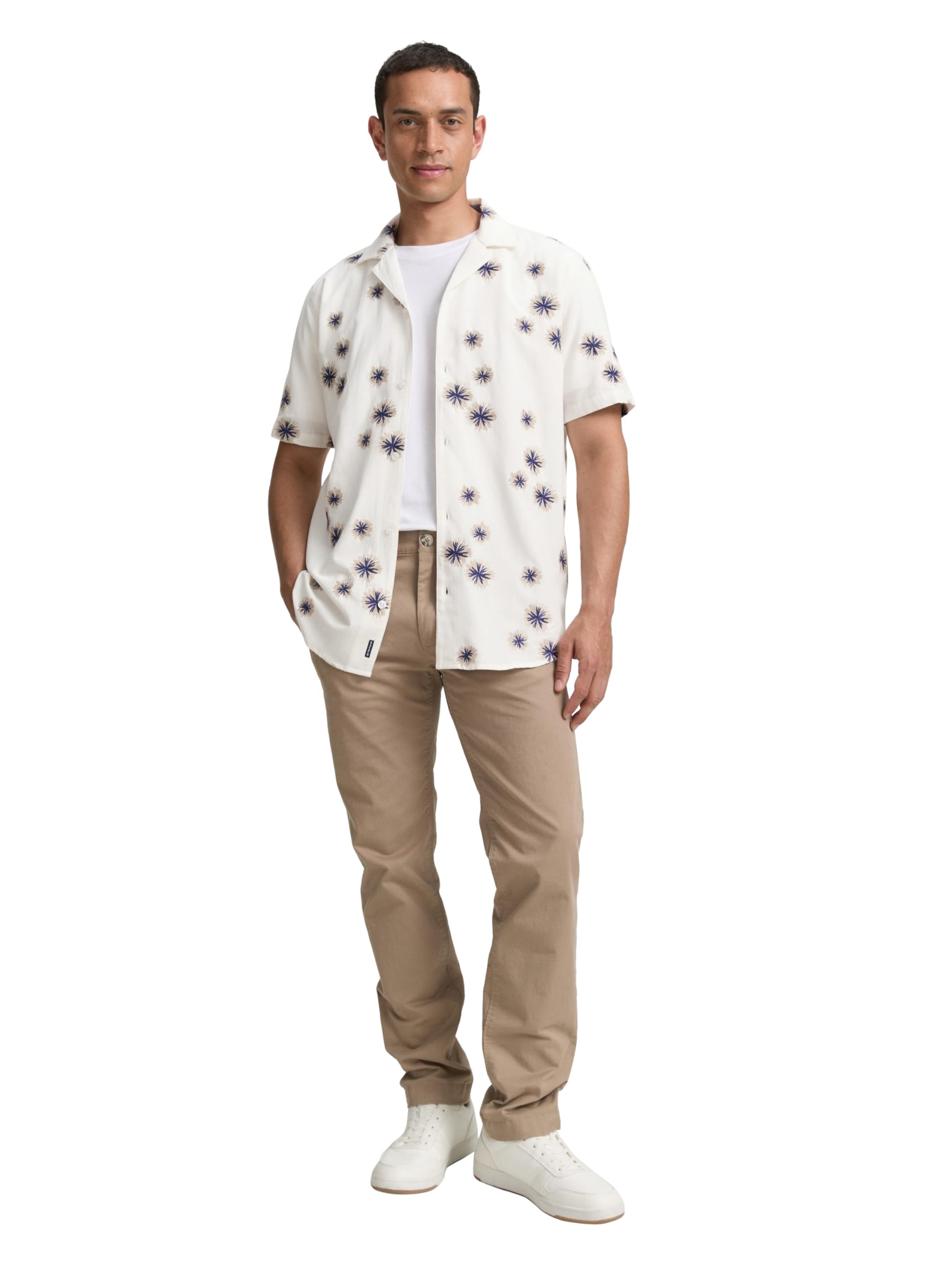tom-tailor-herren-regular-fit-kurzarmhemd-im-hawaii-look image 3