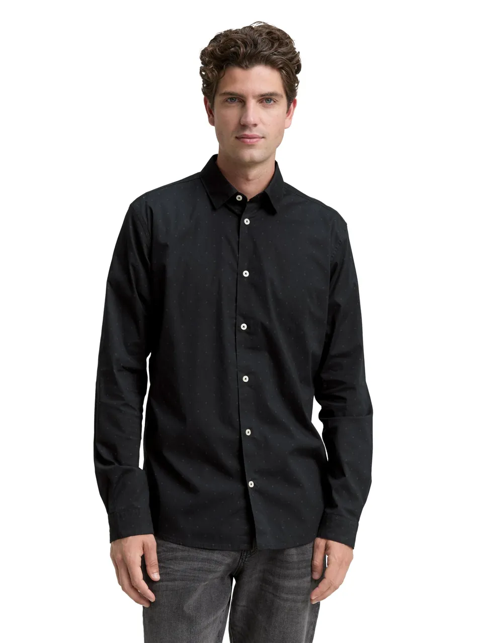 tom-tailor-herren-regular-fit-hemd-mit-muster image 1