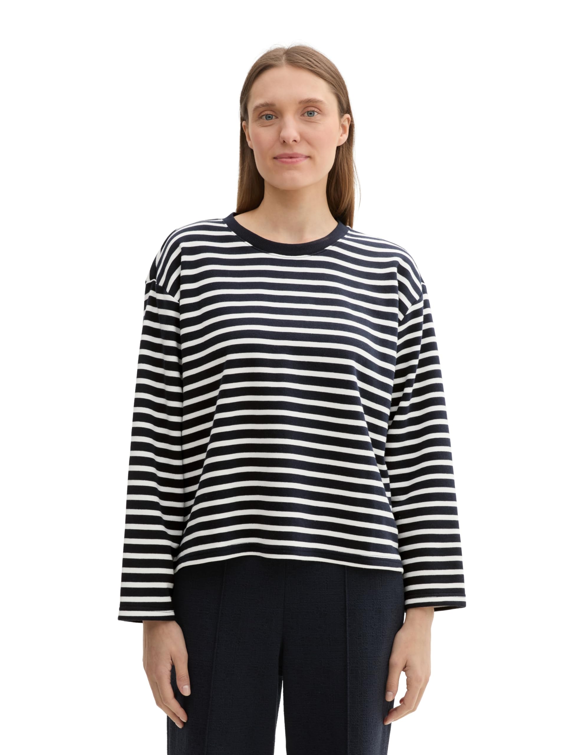 tom-tailor-1044626-sweatshirt-mit-streifen-damen image 8