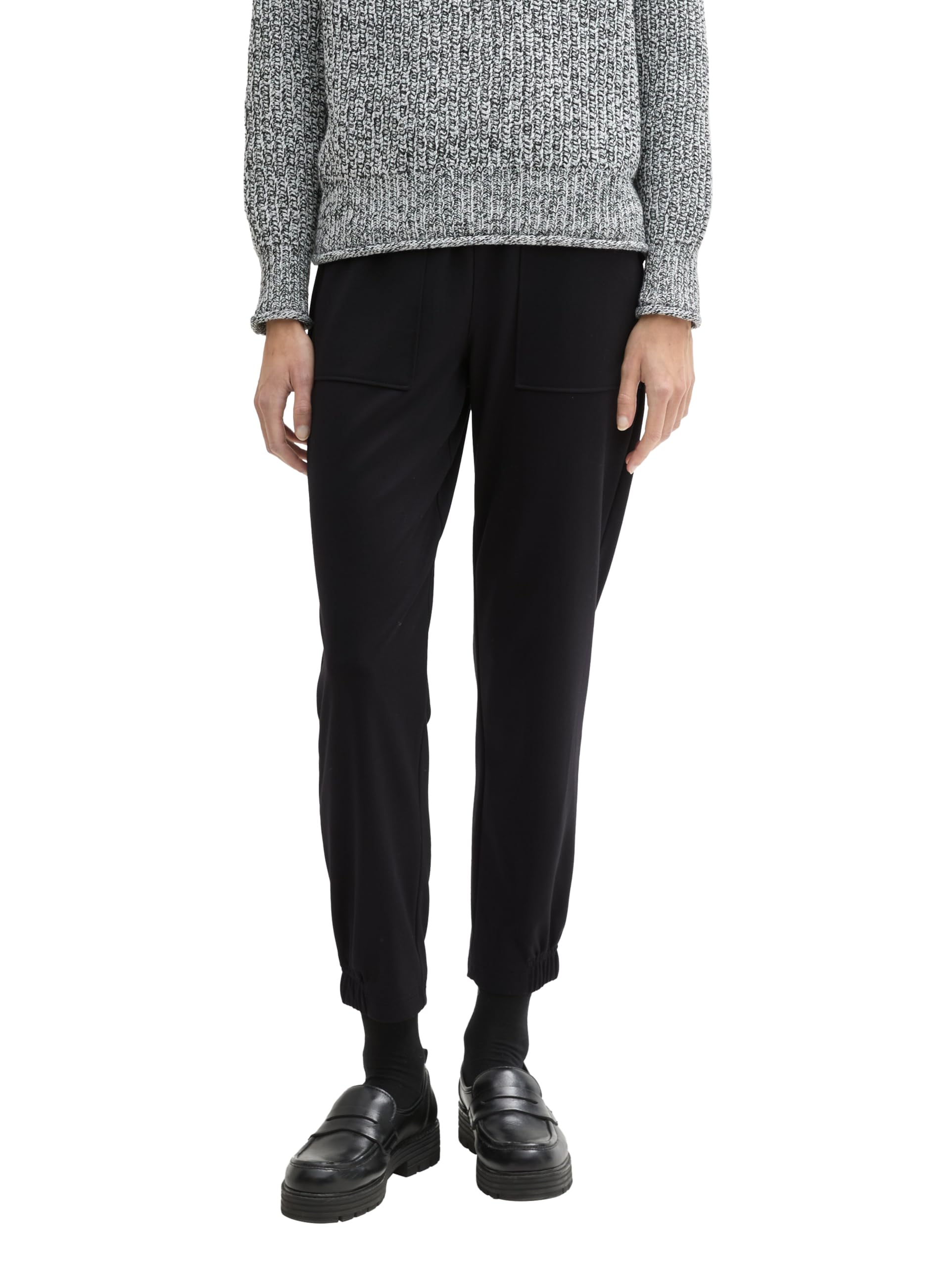 tom-tailor-denim-jogger-jersey-hose-damen-tapered-fit image 1