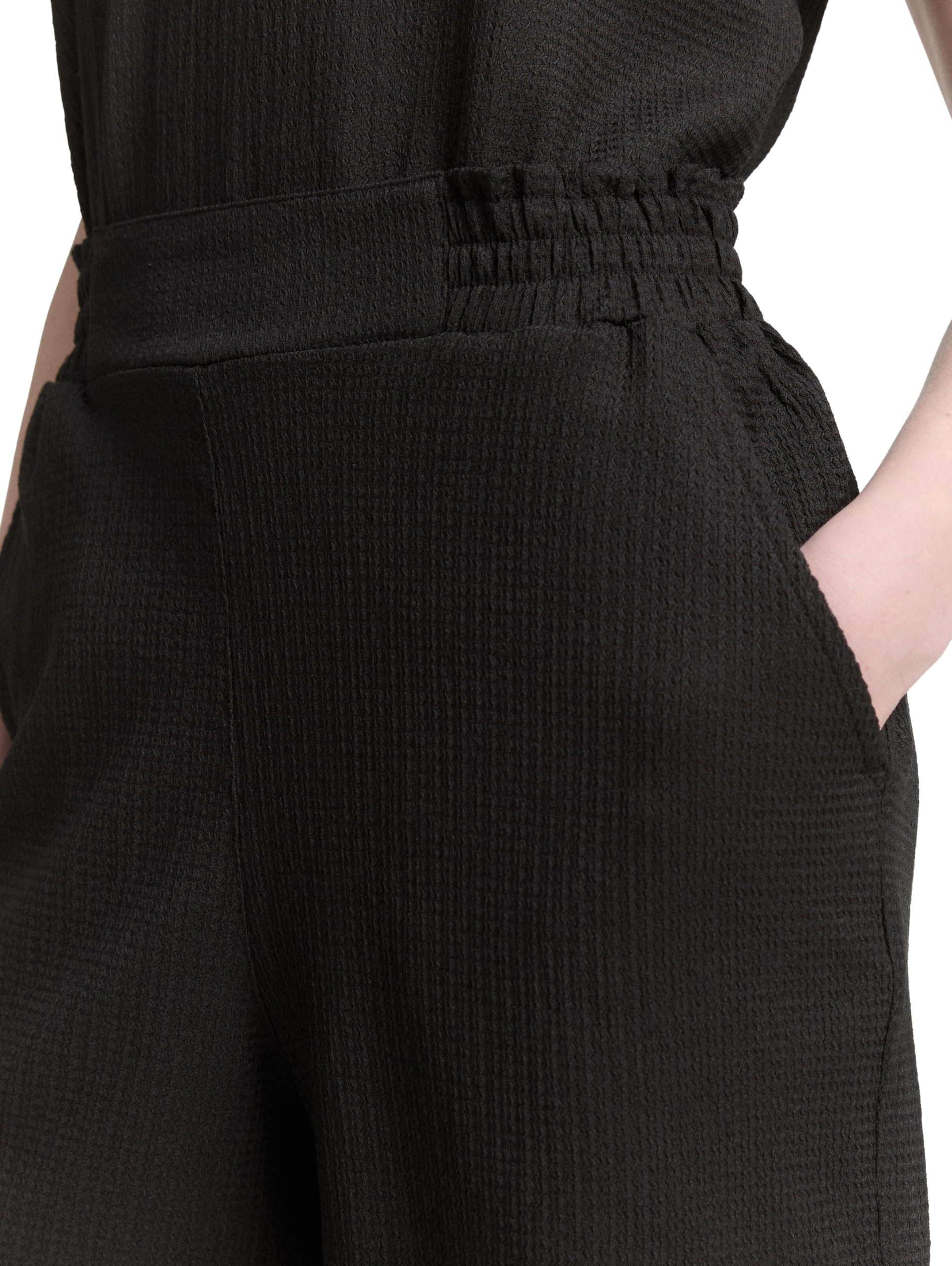tom-tailor-denim-damen-relaxed-jacquard-shorts image 4