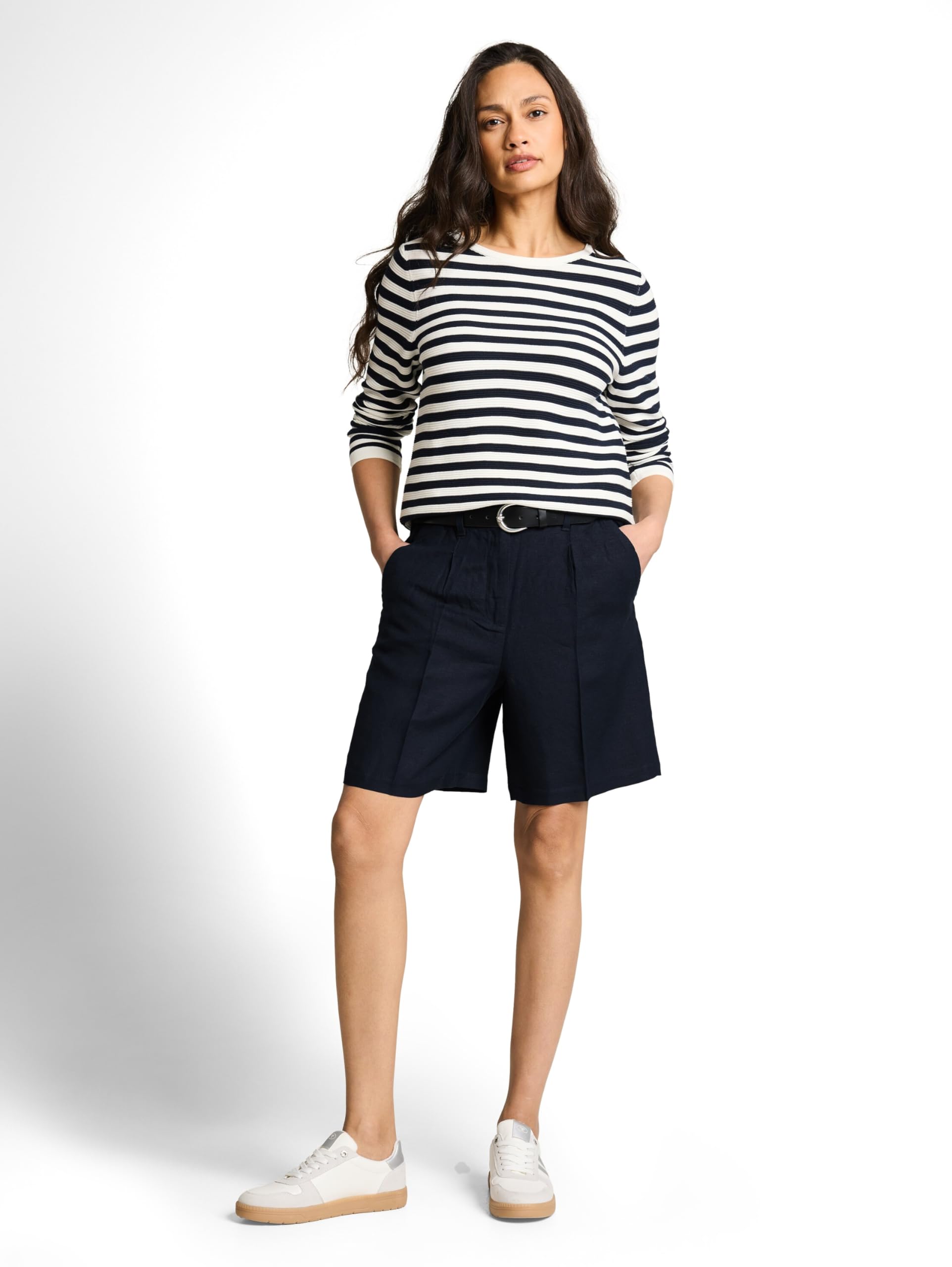 tom-tailor-damen-bermuda-leinenshorts image 3