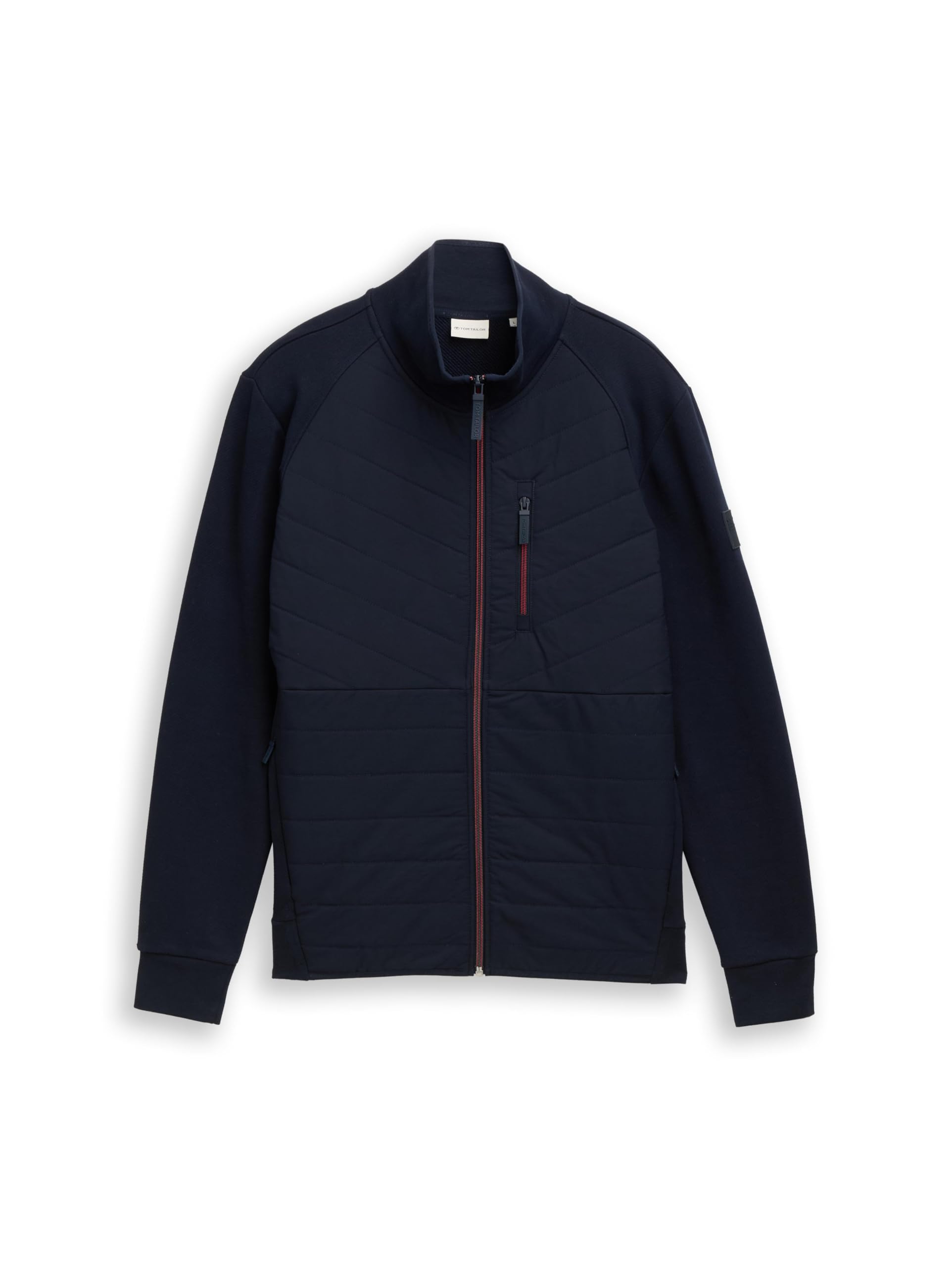 tom-tailor-herren-1047772-hybrid-sweatjacke-steppung image 4