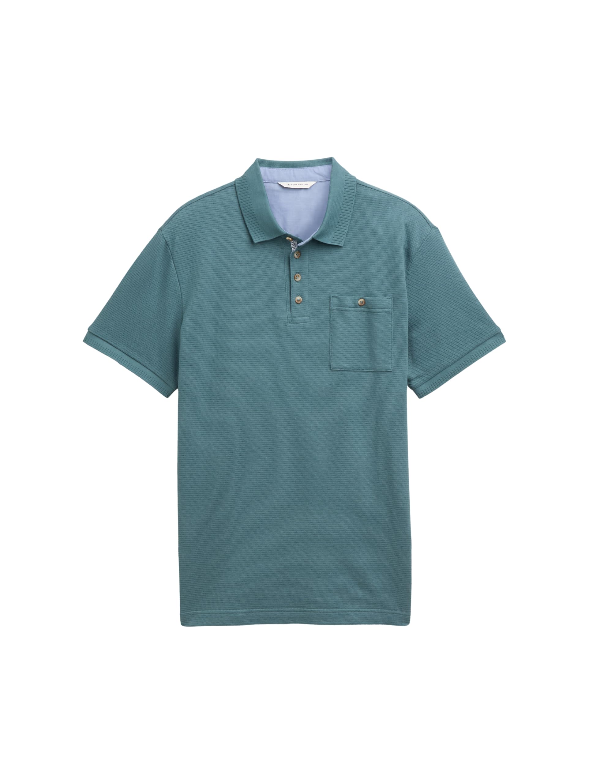 tom-tailor-herren-poloshirt-mit-brusttasche-regular-fit image 3