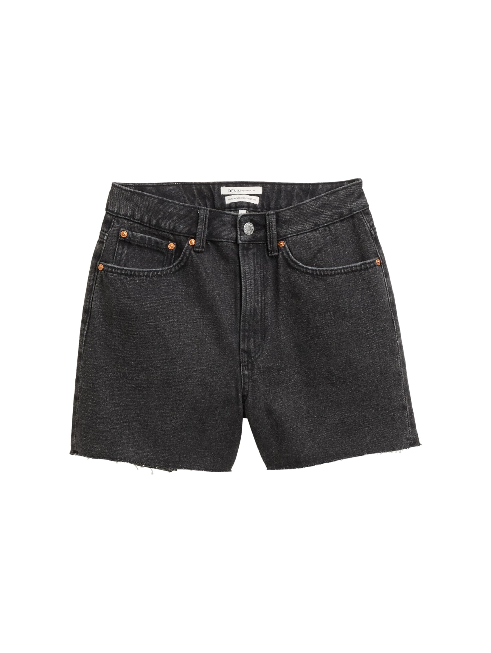 tom-tailor-denim-damen-mom-fit-jeans-shorts-hoher-tragekomfort-1er-pack image 4
