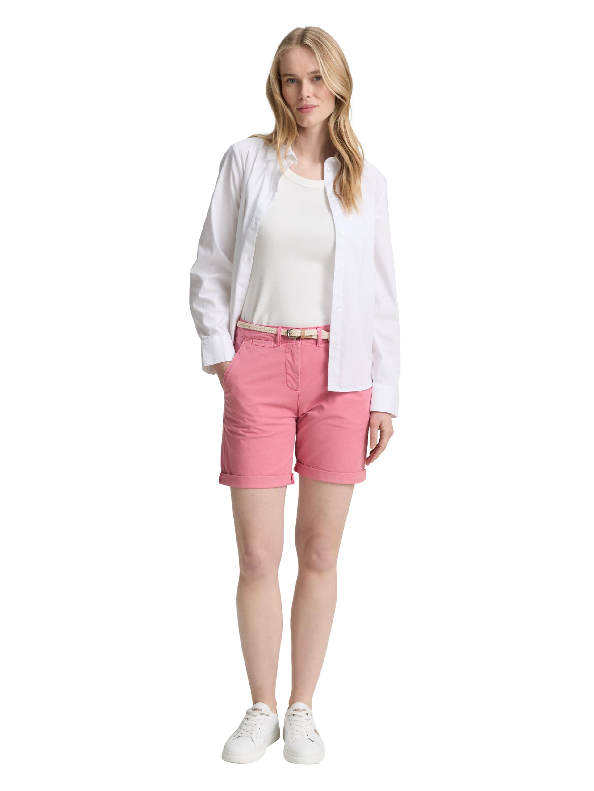 tom-tailor-damen-chino-bermuda-shorts-mit-g-rtel image 5