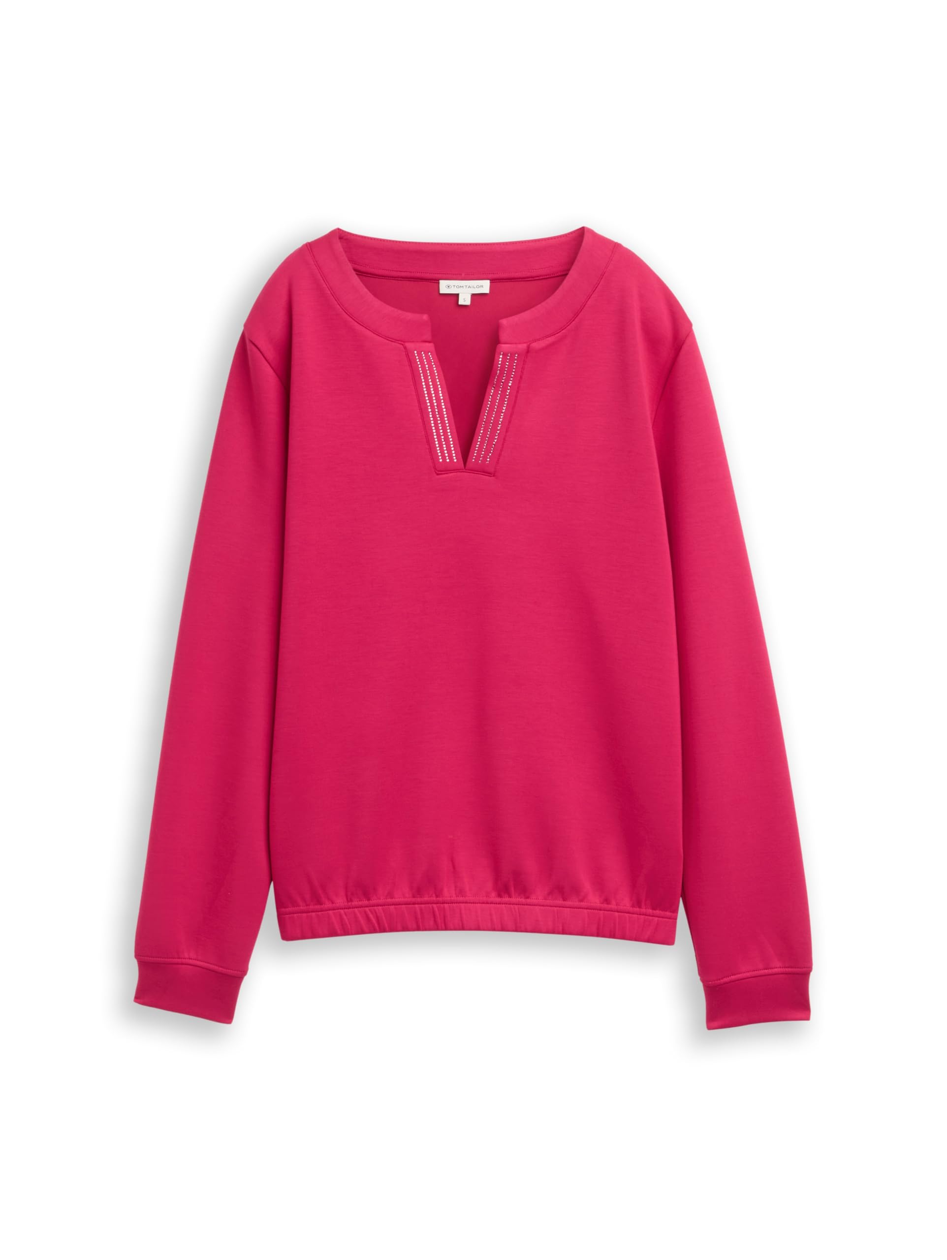 tom-tailor-damen-1049480-sweatshirt-dark-pink-gr-e-50 image 4