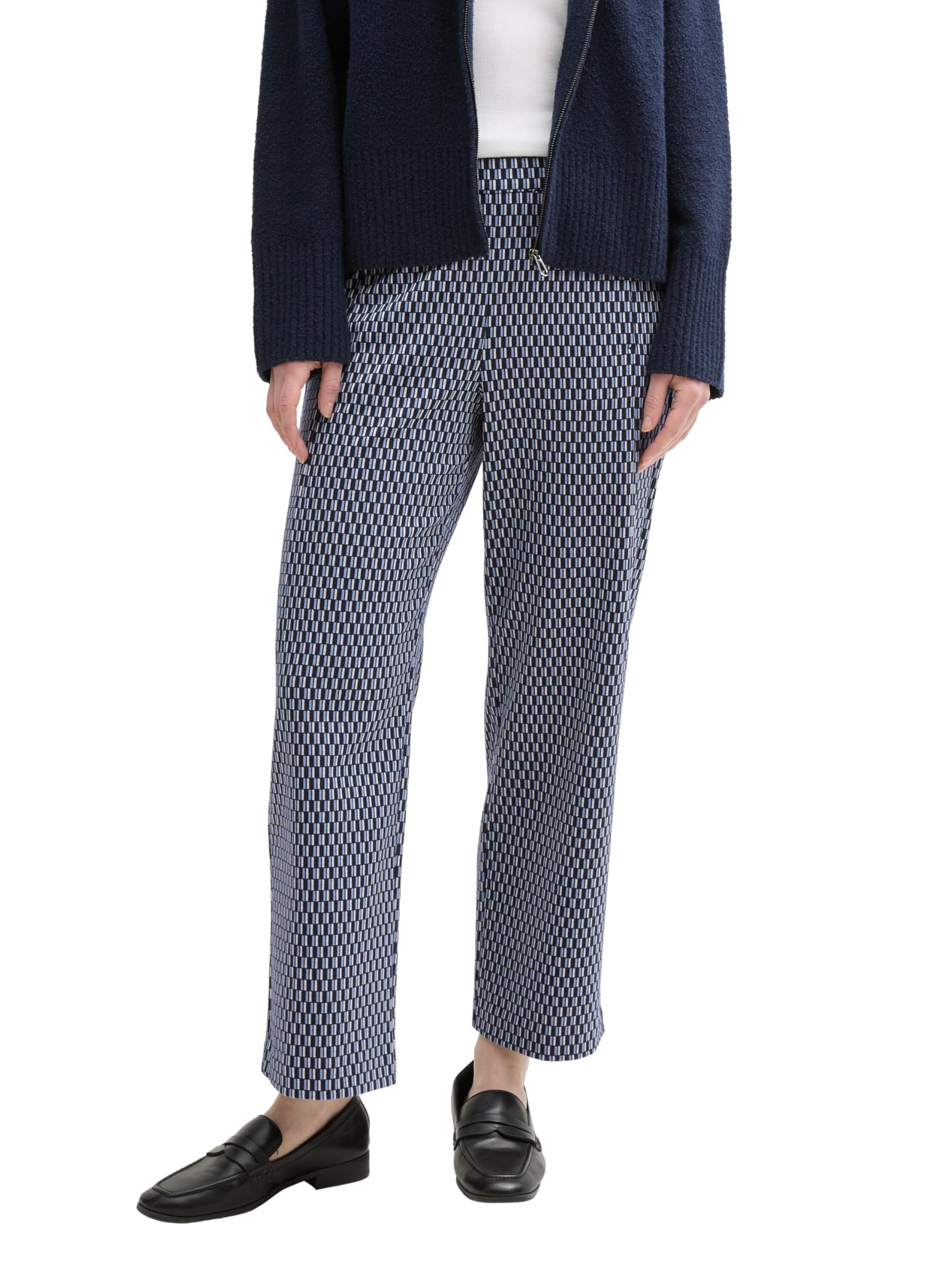 tom-tailor-damen-cropped-straight-leg-hose image 8