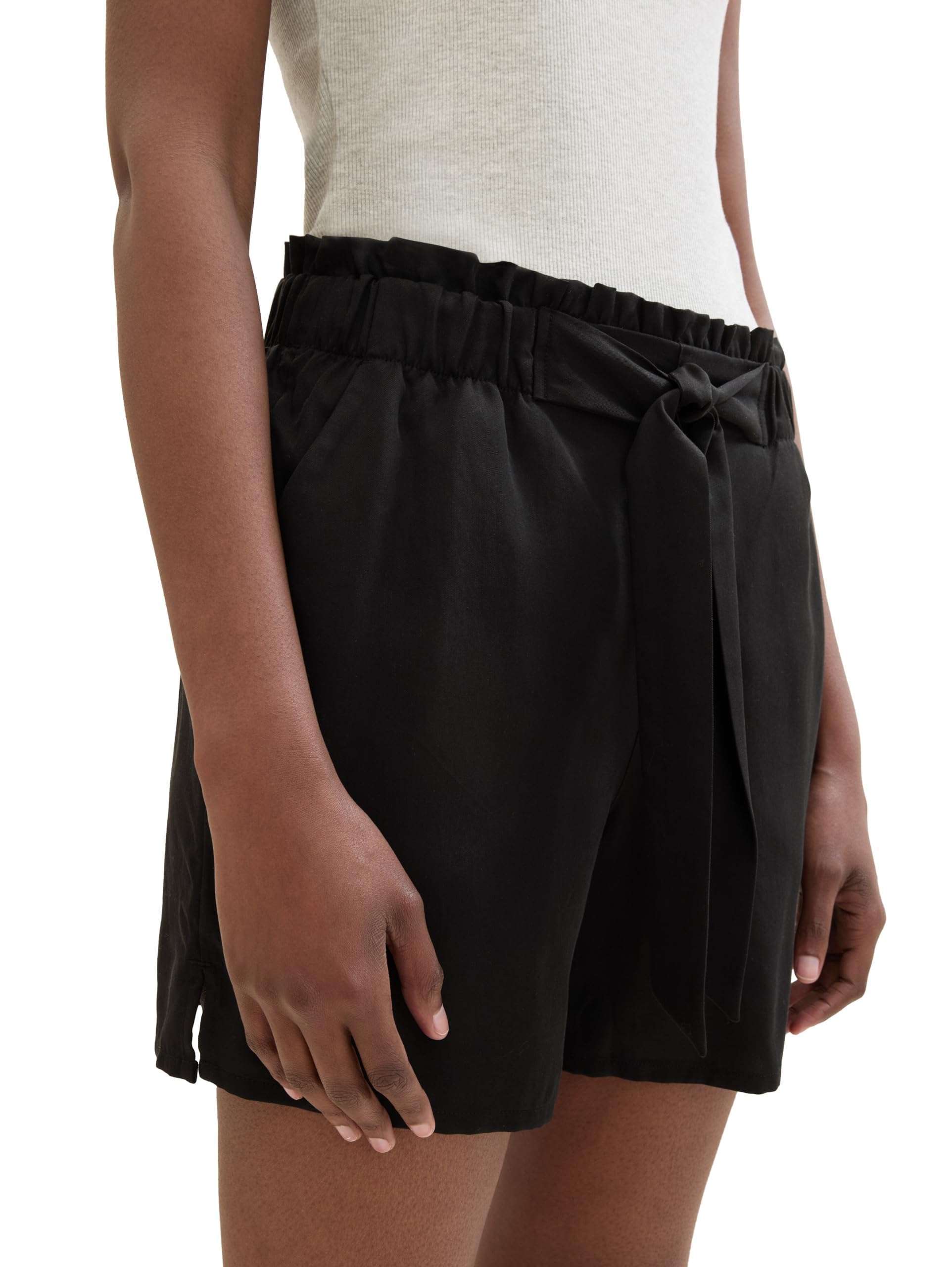 tom-tailor-denim-damen-shorts-mit-bindeg-rtel-1040805 image 3