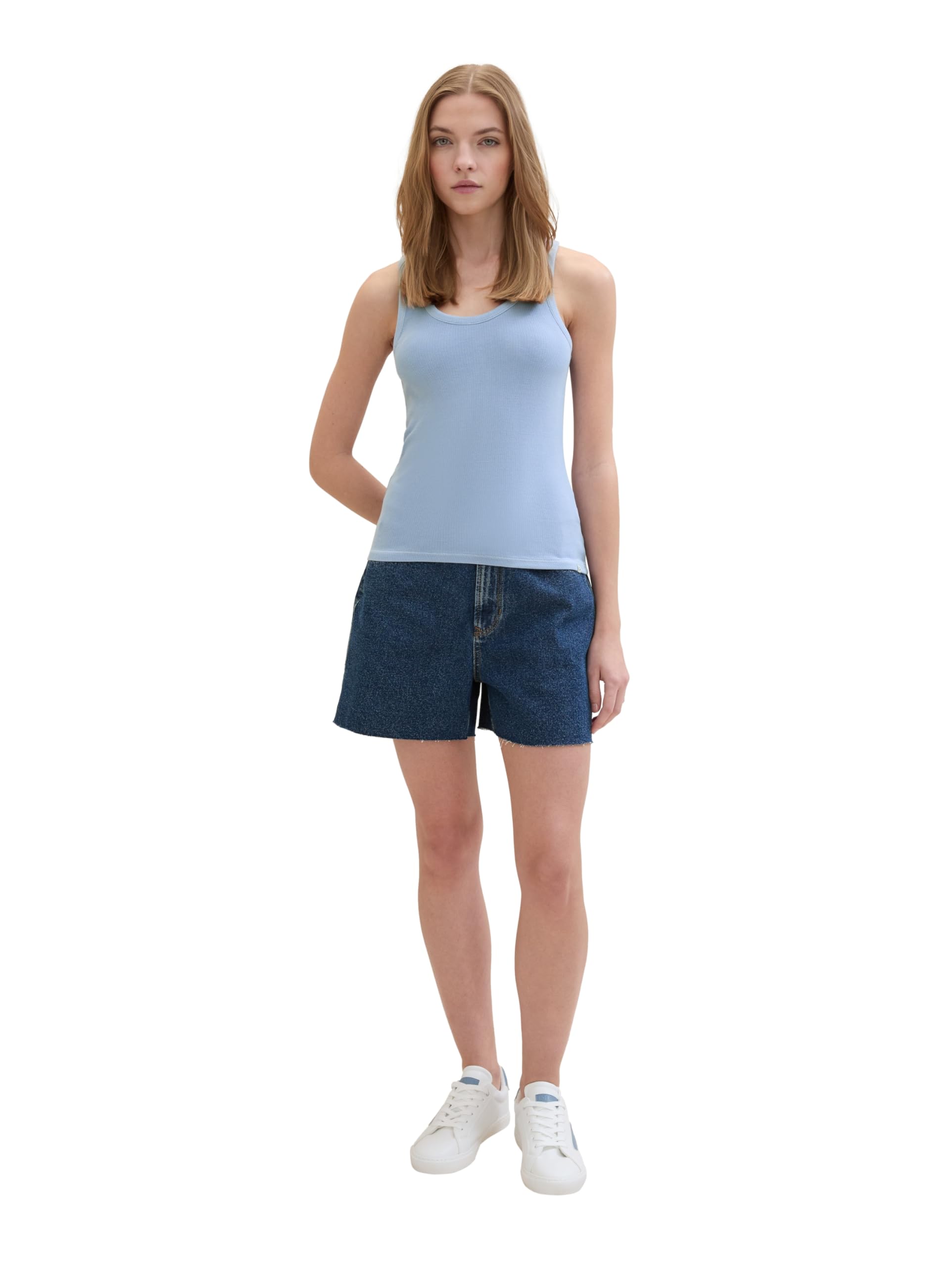 tom-tailor-denim-mom-high-waist-jeans-shorts-damen image 3