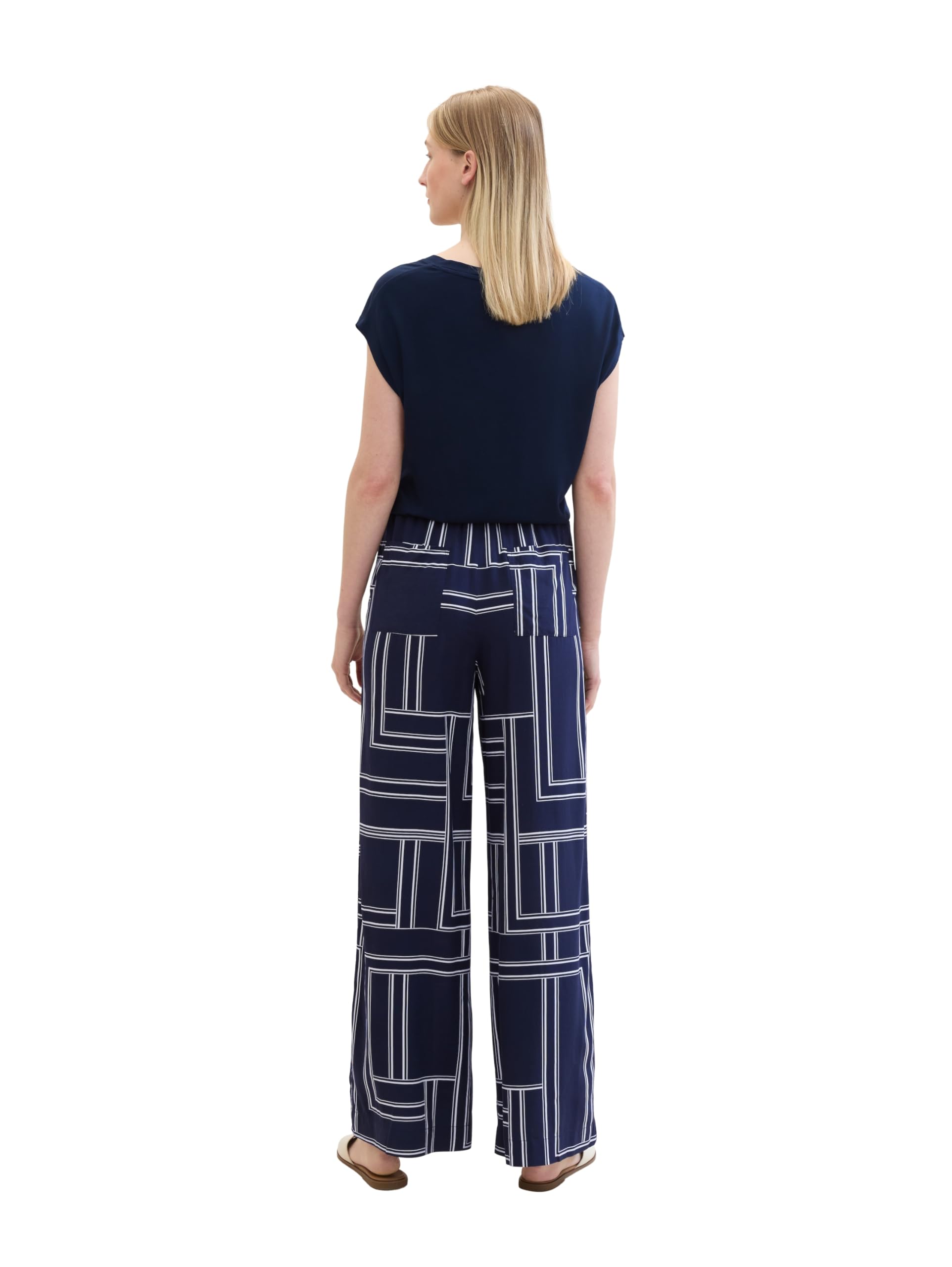 tom-tailor-damen-loose-fit-palazzo-hose image 5