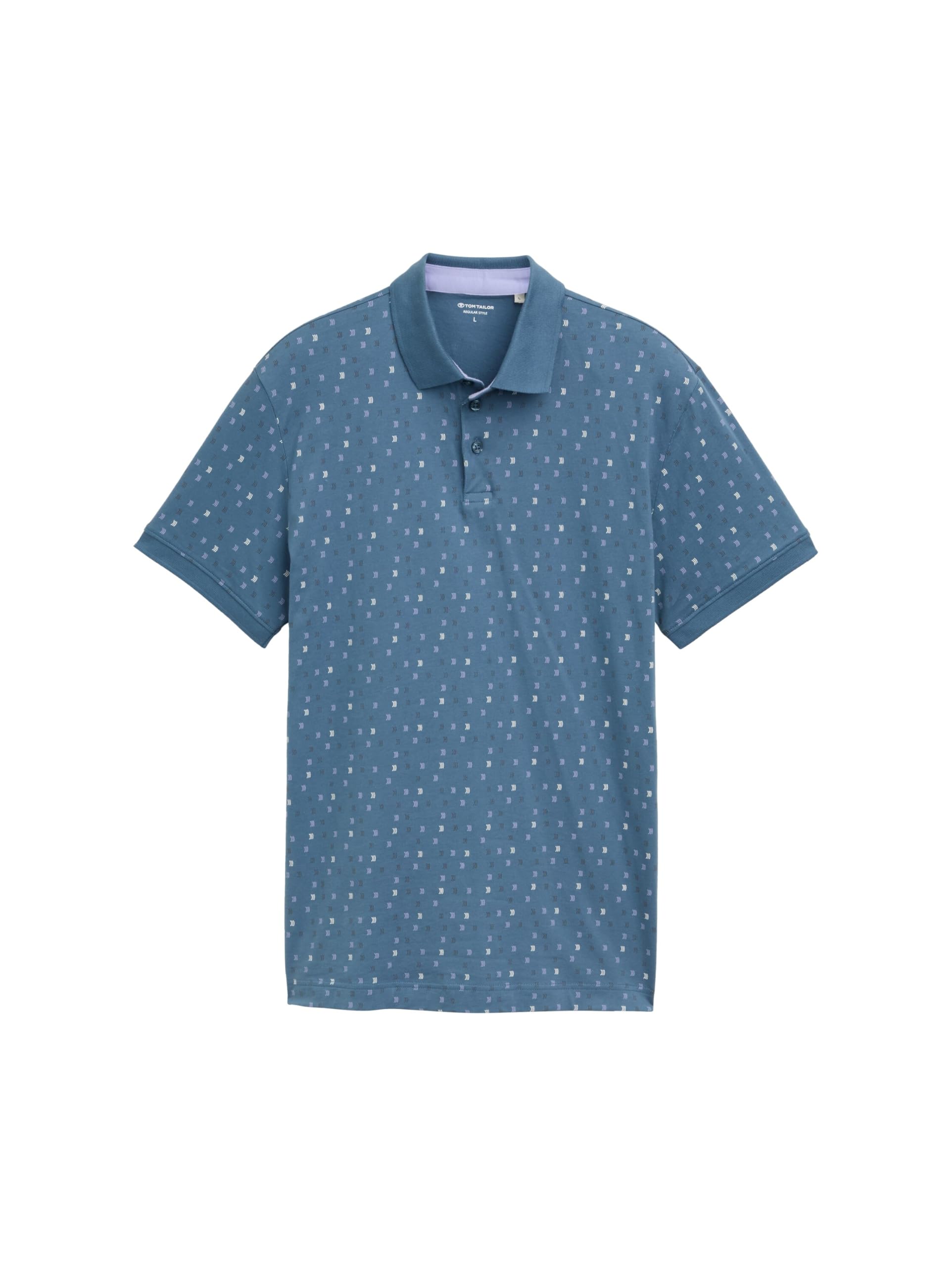 tom-tailor-herren-poloshirt-mit-muster-3 image 4