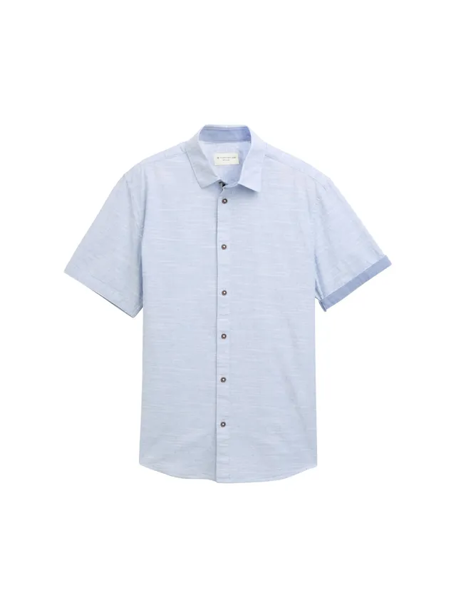 tom-tailor-herren-kurzarmhemd-mit-muster-fitted-fit-modisches-design image 1