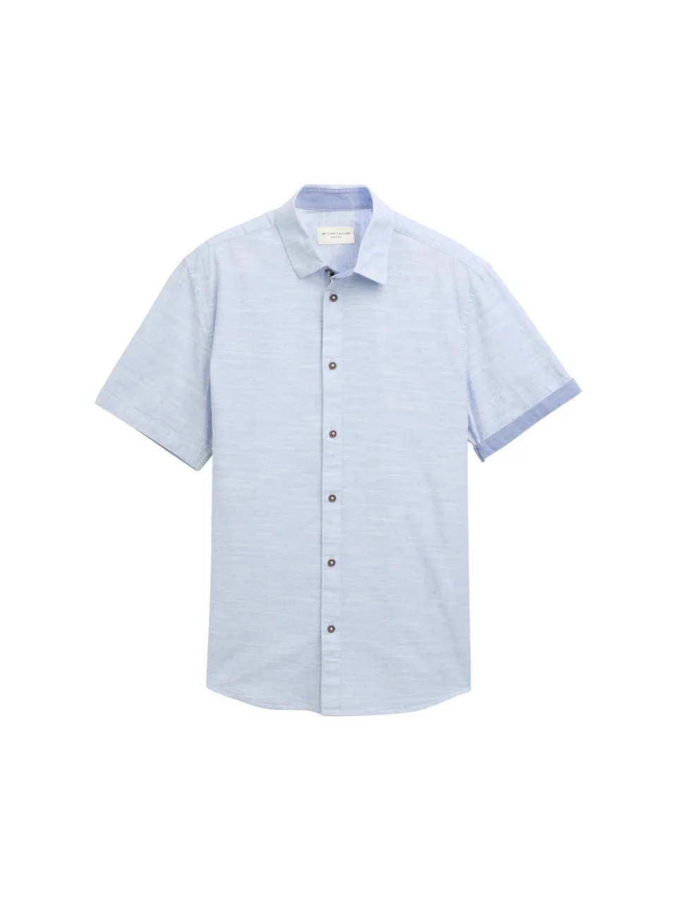 tom-tailor-herren-kurzarmhemd-mit-muster-fitted-fit-modisches-design image 1