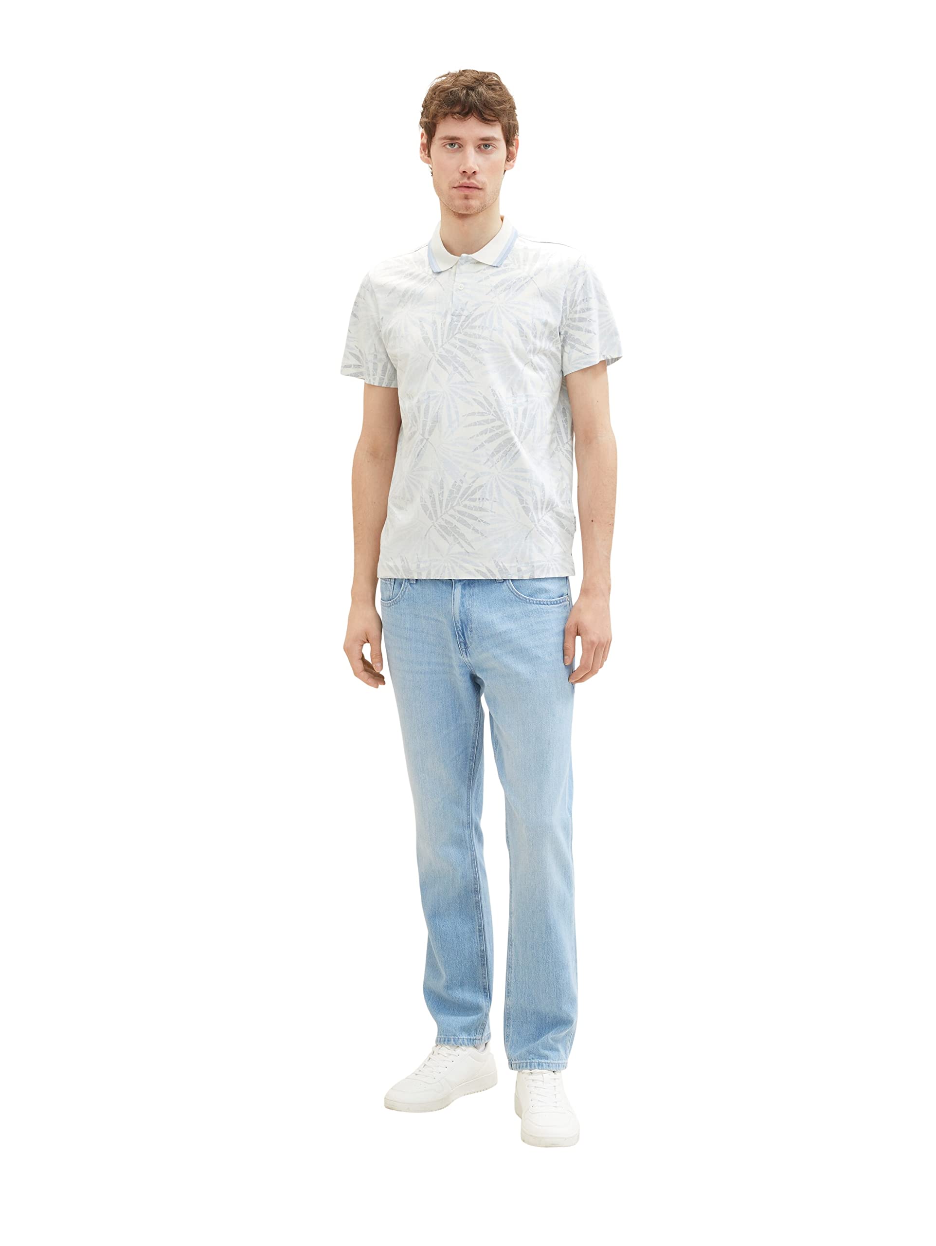 tom-tailor-herren-poloshirt-mit-allover-print image 3