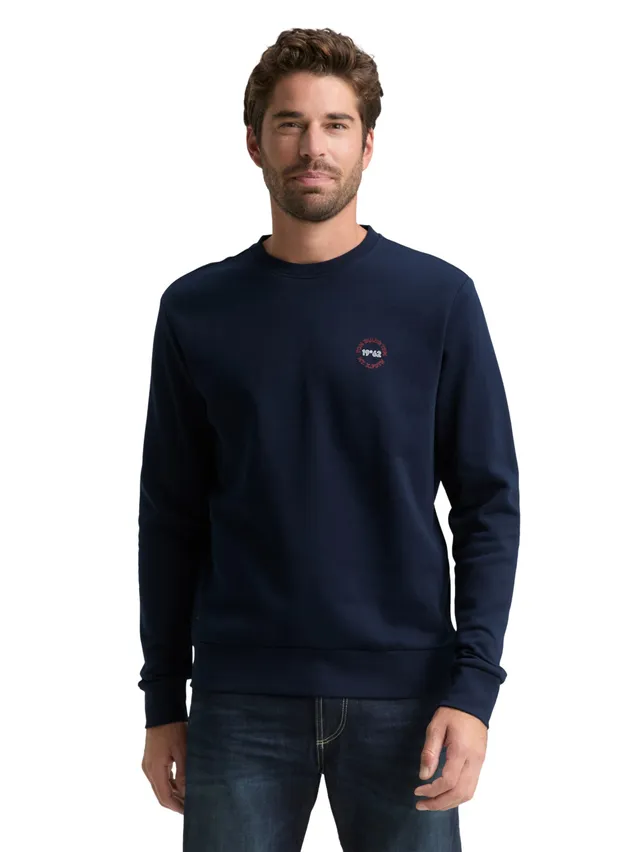 tom-tailor-herren-sweatshirt-mit-logo-print image 1