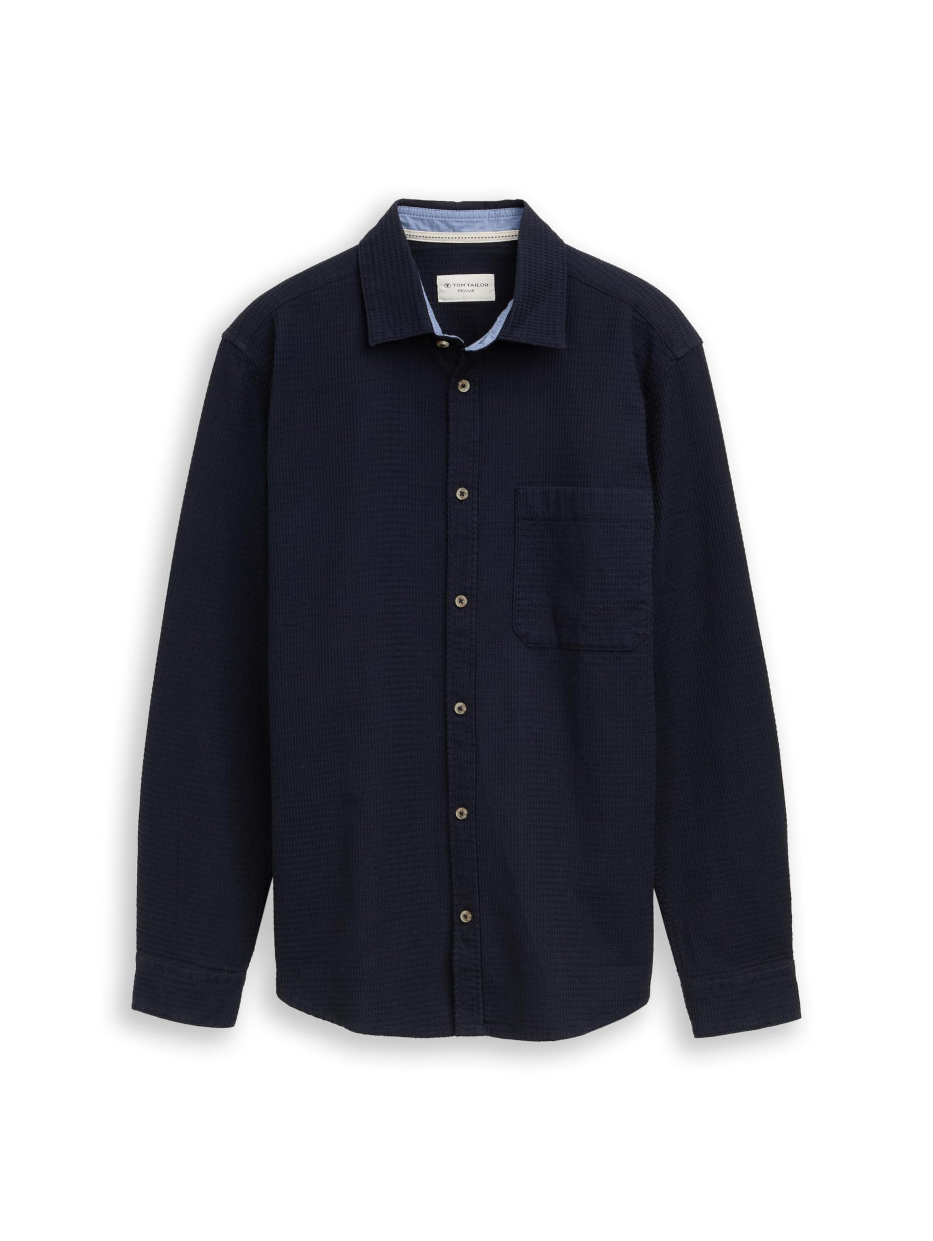 tom-tailor-herren-regular-fit-hemd-mit-struktur image 4