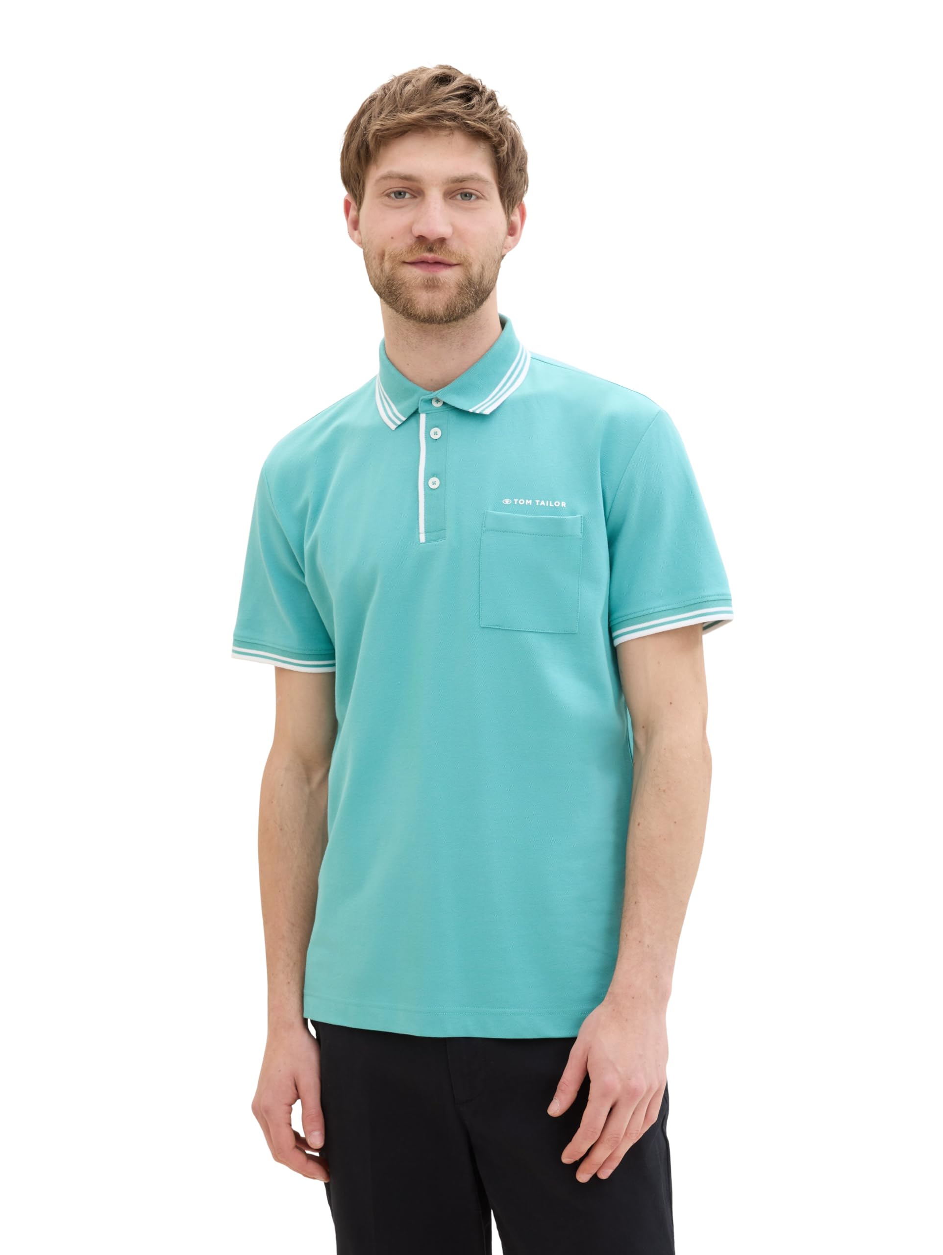 tom-tailor-herren-basic-piqu-poloshirt-mit-farbigen-details image 7