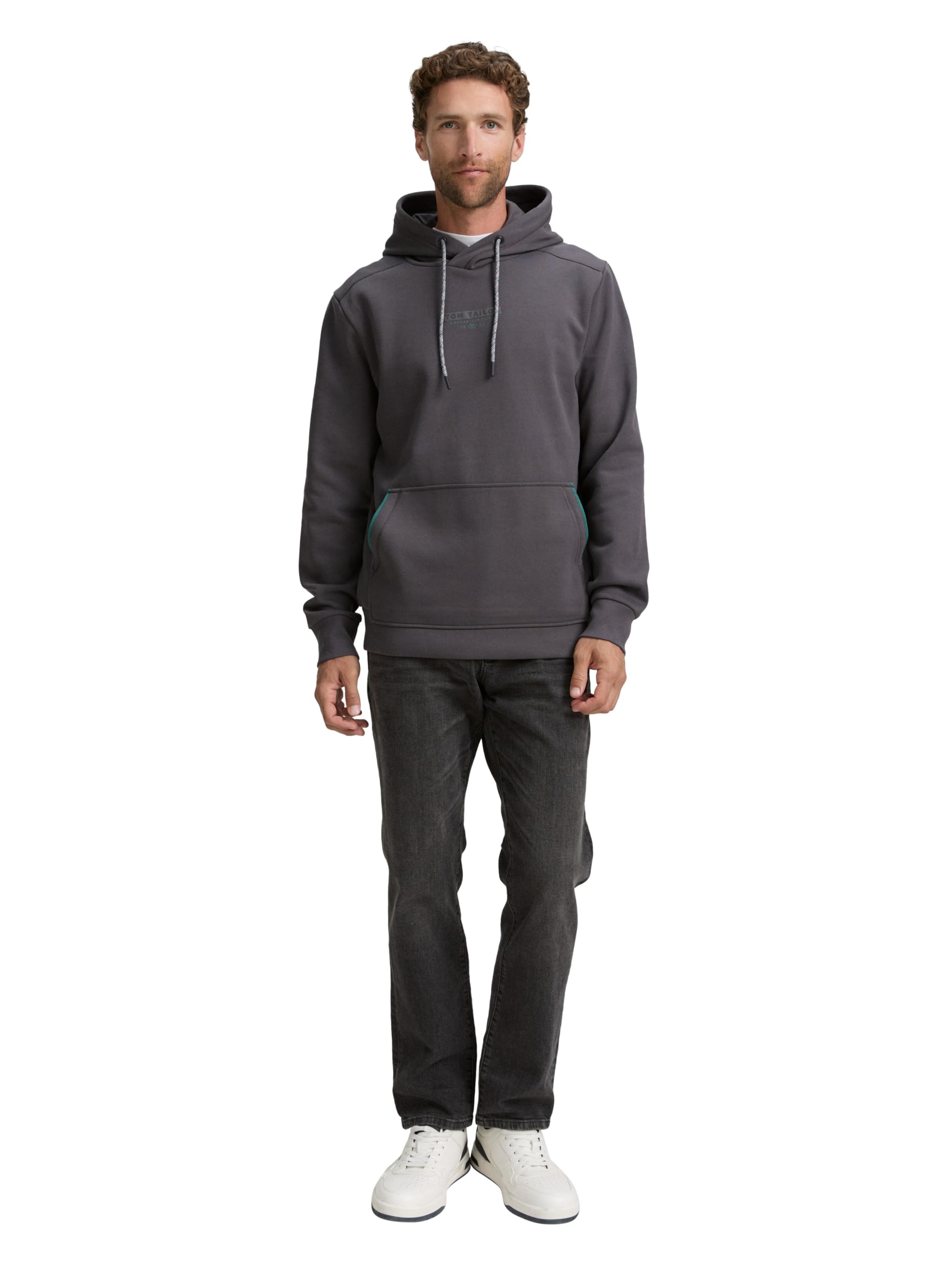 tom-tailor-herren-1049347-sweatshirt-hoodie-mit-logo-print image 2