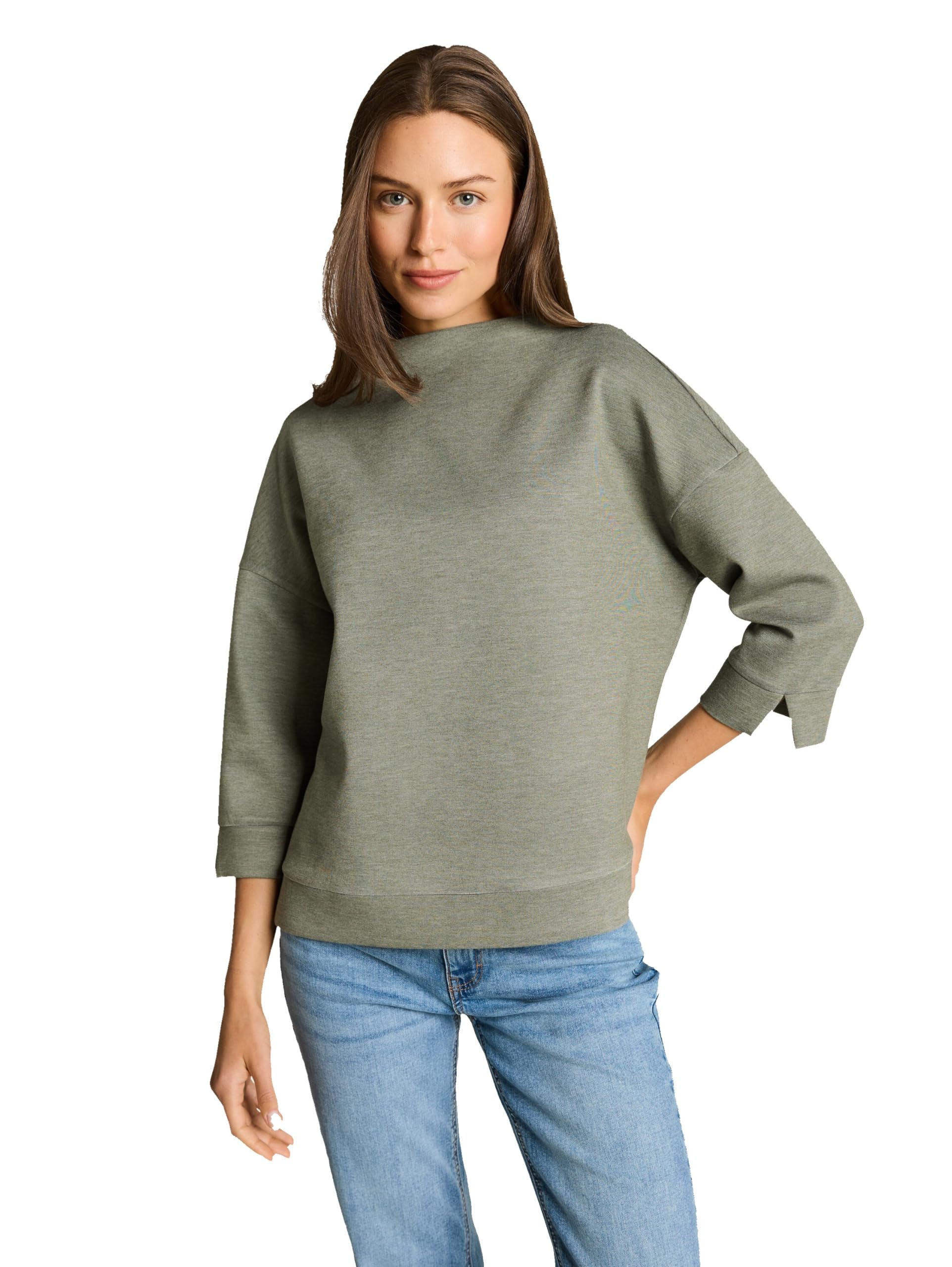 tom-tailor-damen-sweatshirt-mit-scuba-stoff image 8