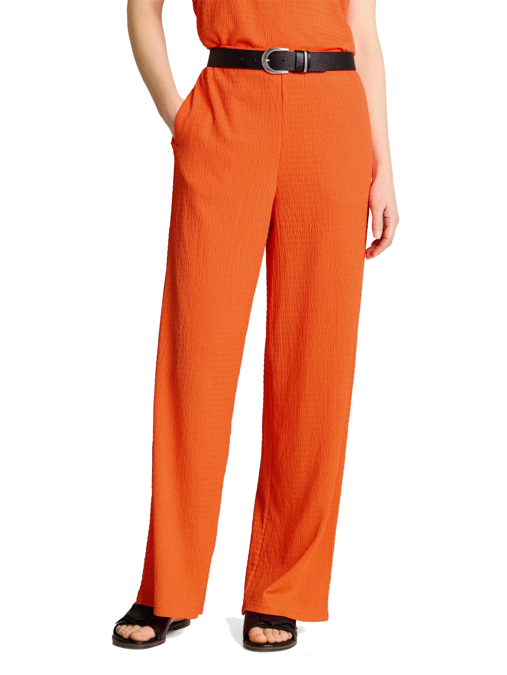 tom-tailor-denim-damen-crinkle-wide-leg-hose-1050255-lockere-crinkle-hose image 7