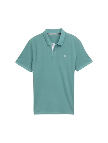 tom-tailor-1031006-poloshirt-herren-meadow-teal-dark-melange image 2