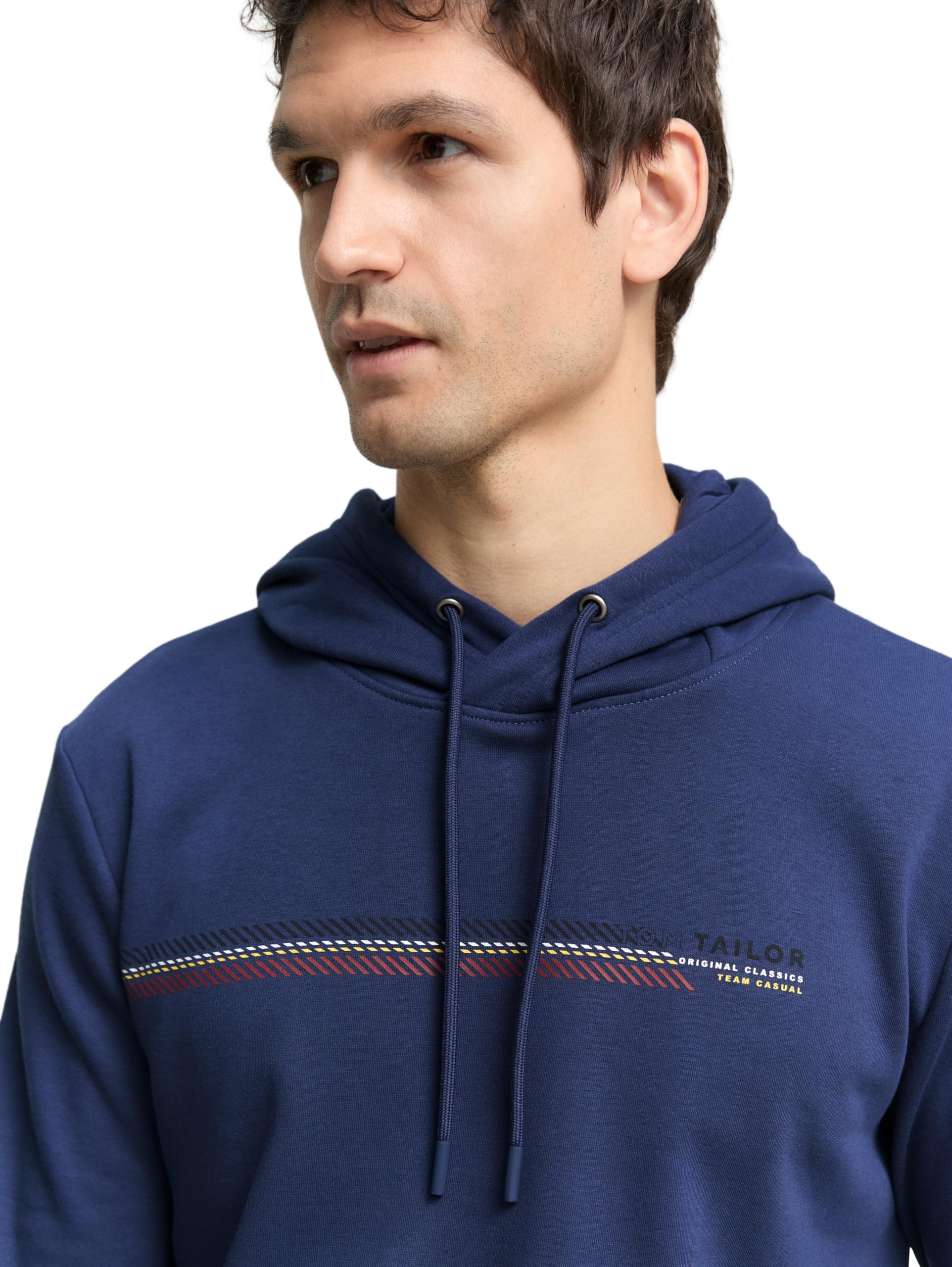 tom-tailor-herren-1047825-hoodie-sweatshirt-logo-print image 4