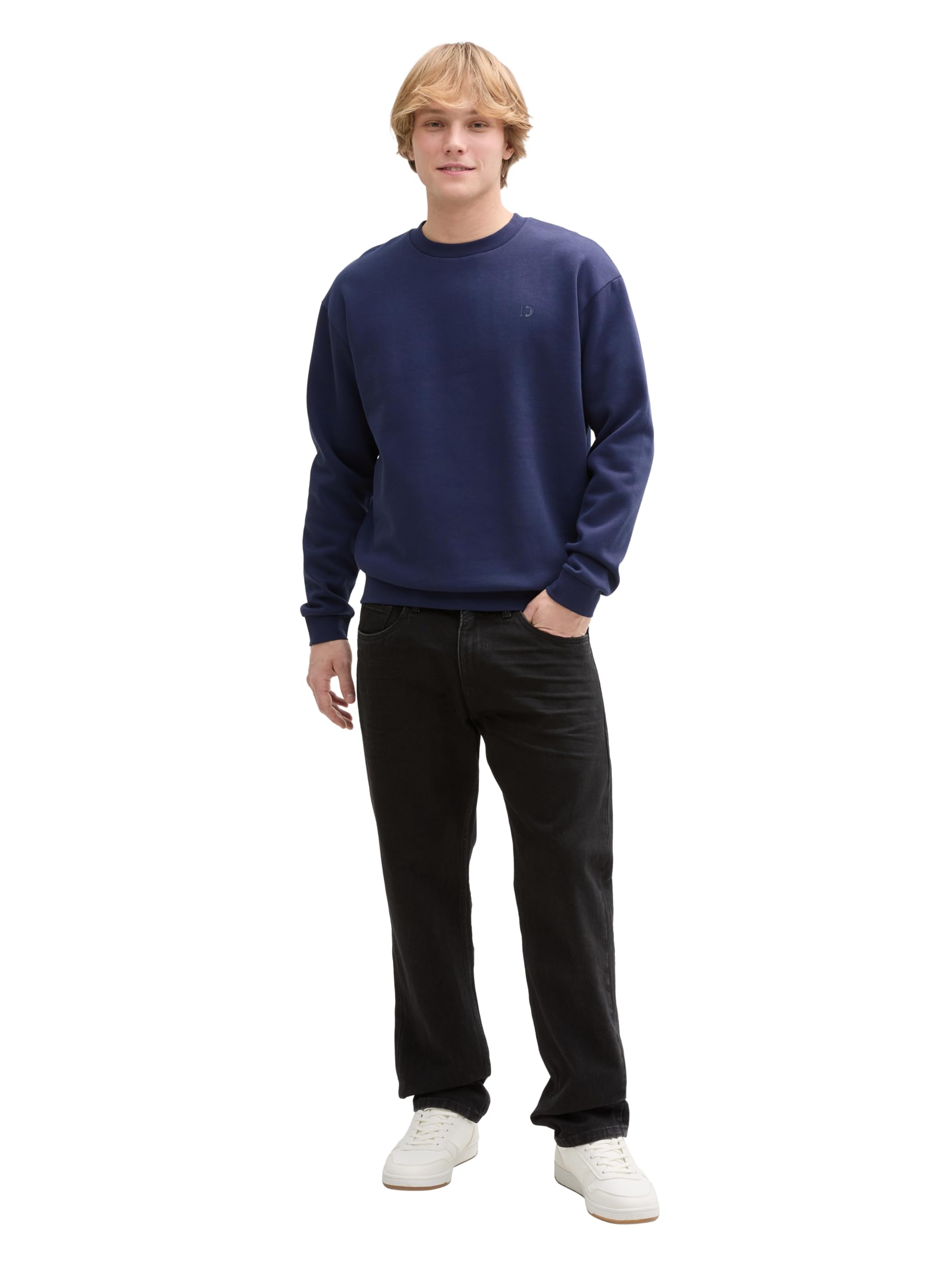 tom-tailor-denim-herren-sweatshirt-mit-logo-print image 2