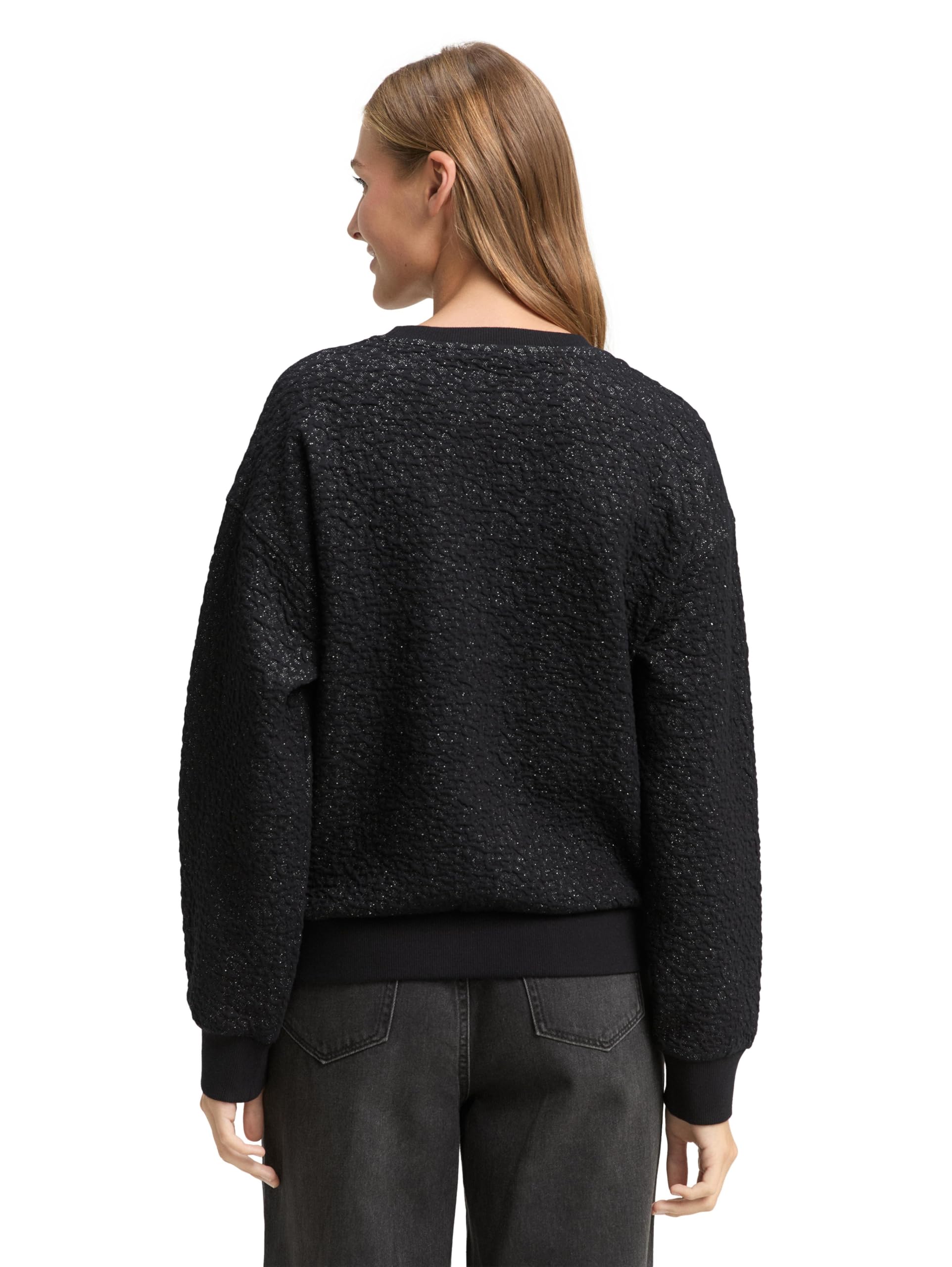 tom-tailor-denim-damen-1049055-sweatshirt-mit-glitzer-effekt image 3