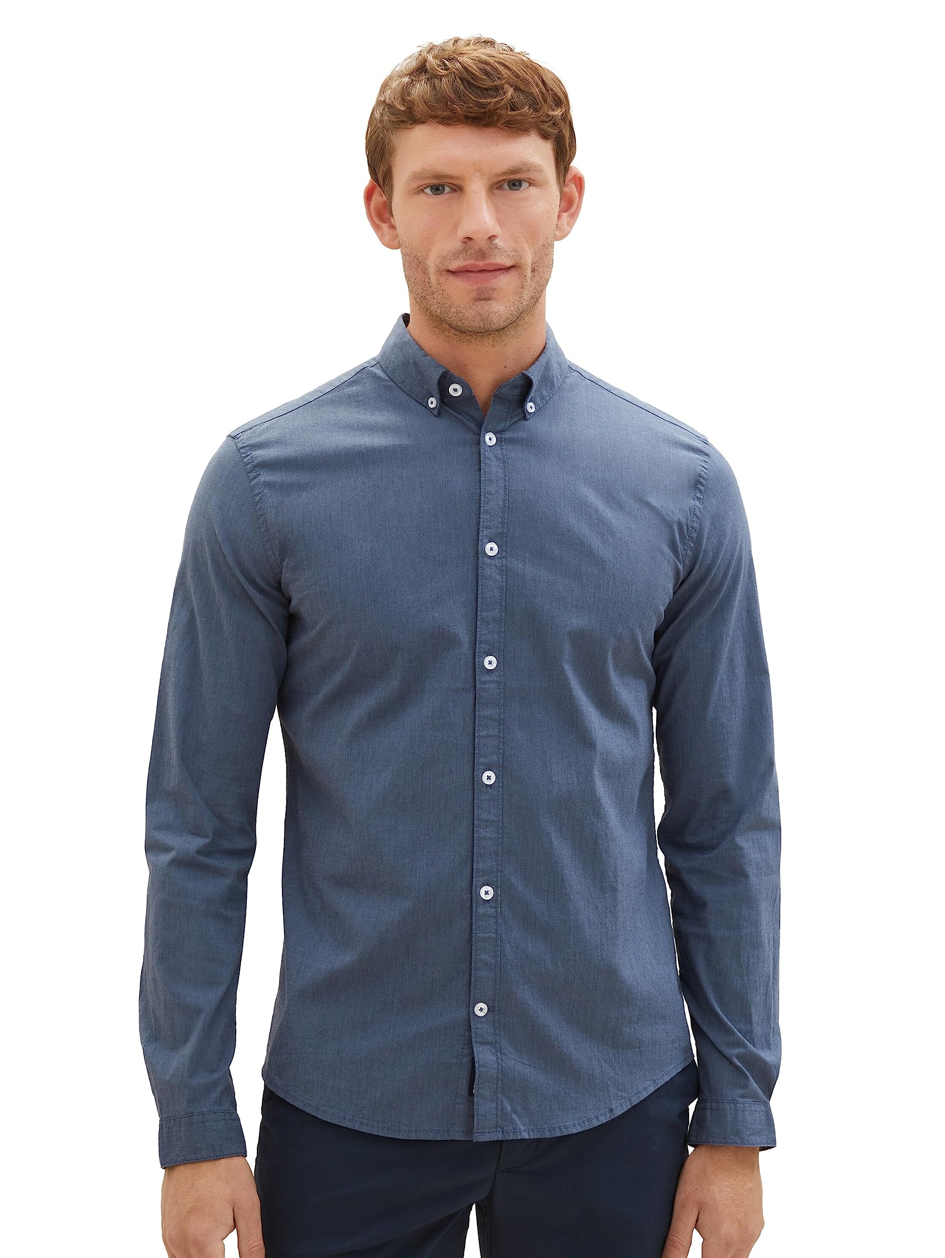 tom-tailor-1039886-slim-fit-business-hemd-herren-baumwolle-stretch image 8
