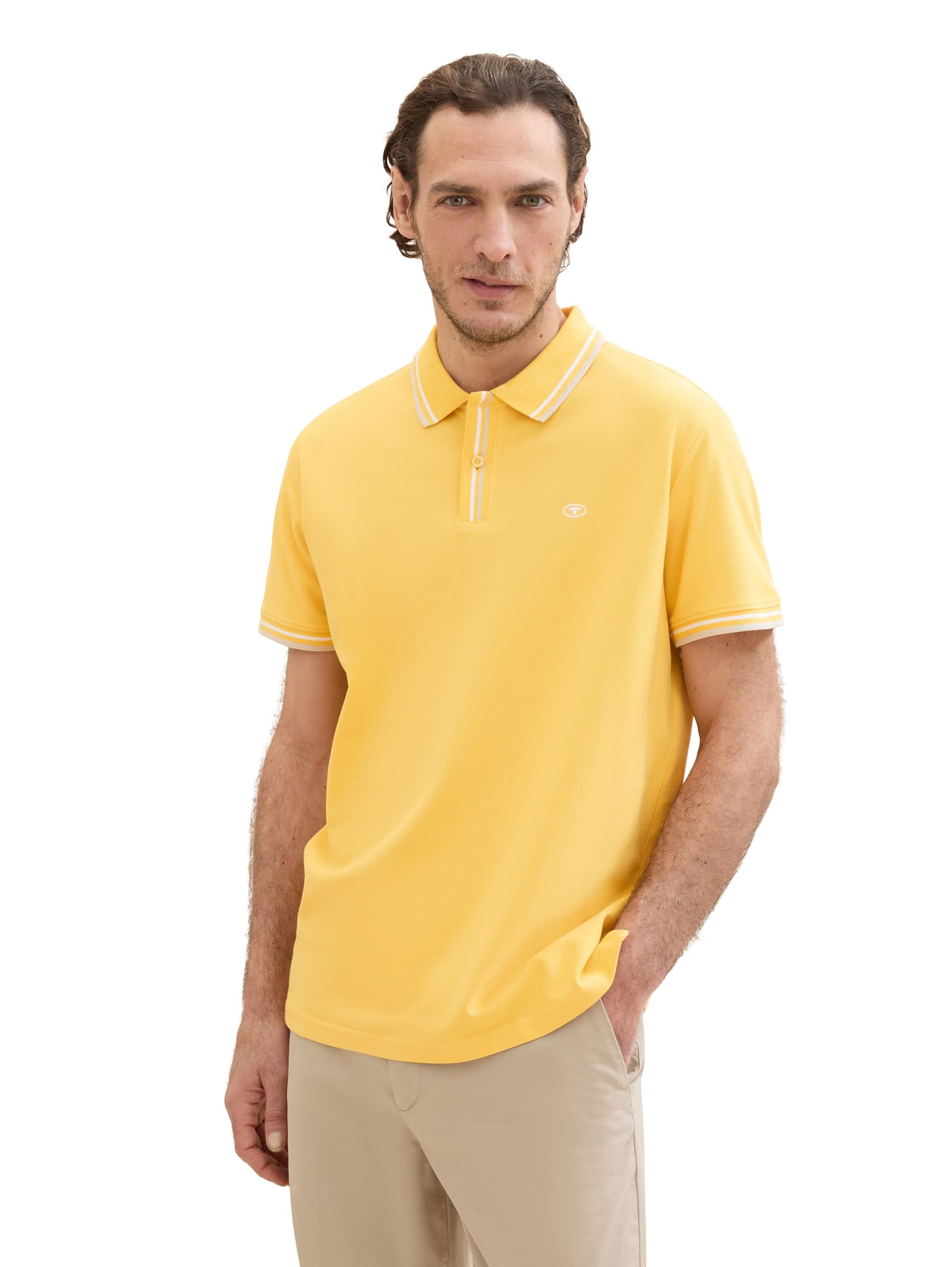 tom-tailor-herren-basic-piqu-poloshirt-regular-fit image 7
