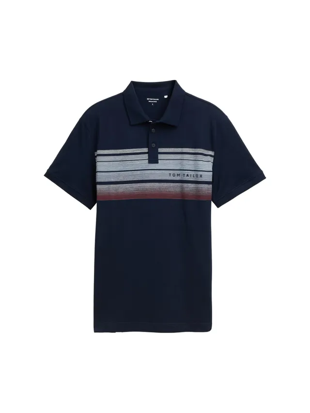 tom-tailor-herren-poloshirt-mit-blockstreifen image 1