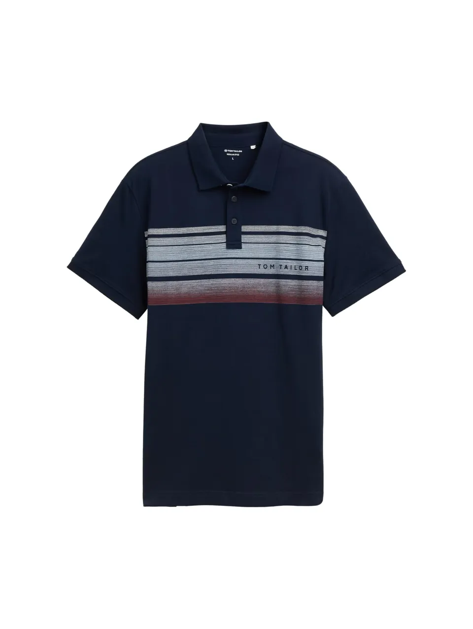 tom-tailor-herren-poloshirt-mit-blockstreifen image 1