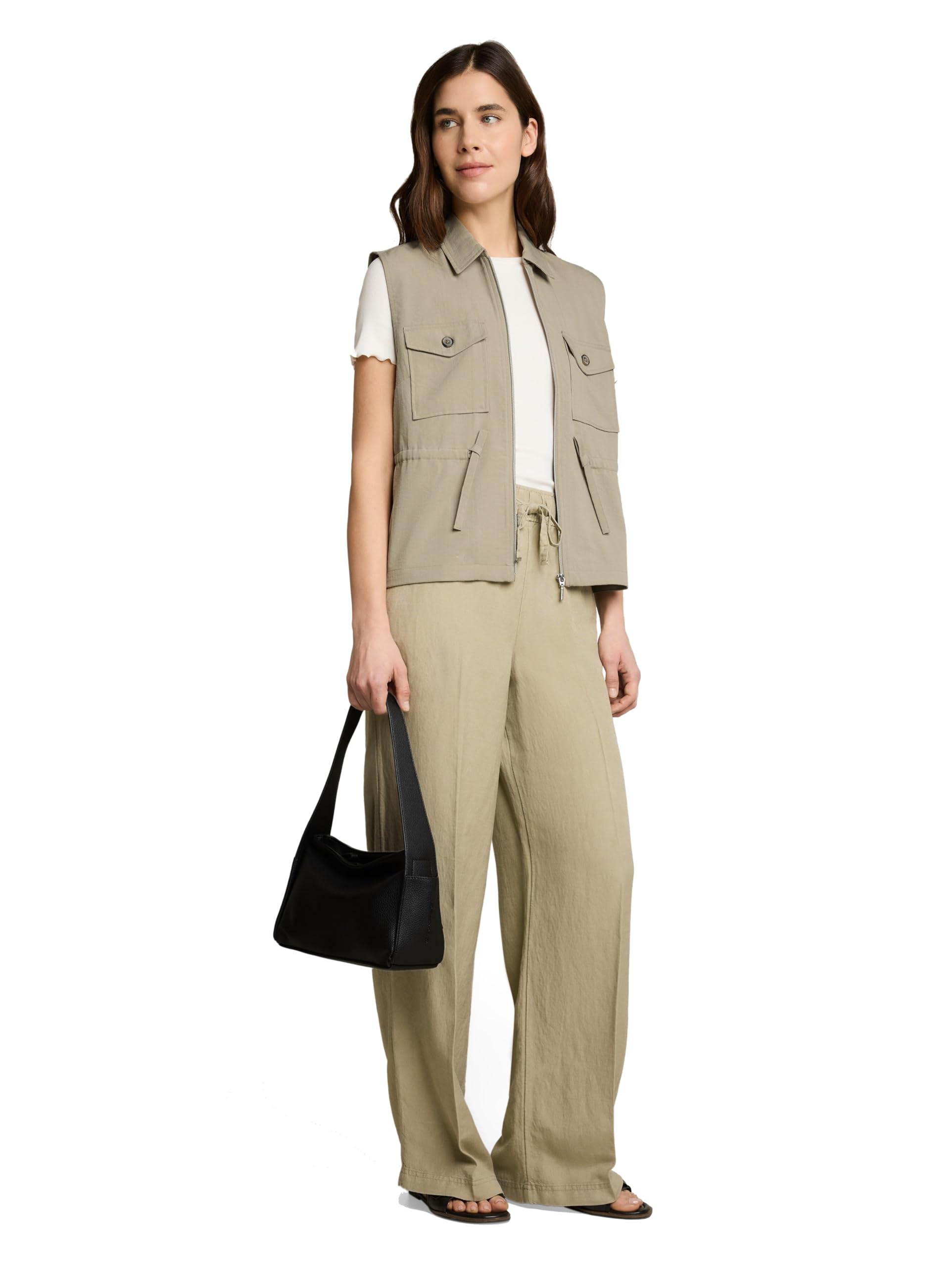 tom-tailor-1052102-damen-regular-fit-weste-mit-brusttaschen image 2
