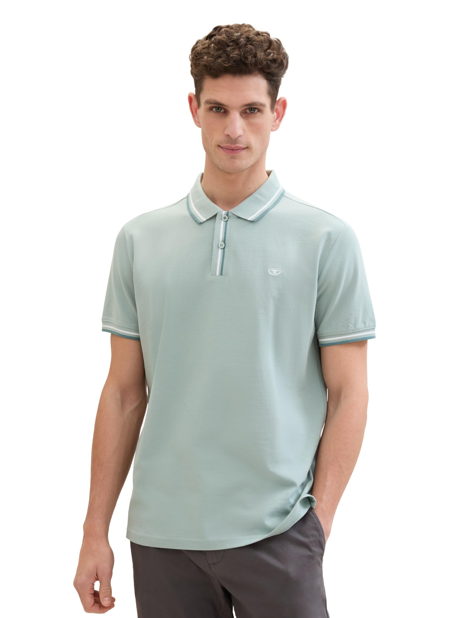 tom-tailor-herren-basic-piqu-poloshirt-regular-fit image 2