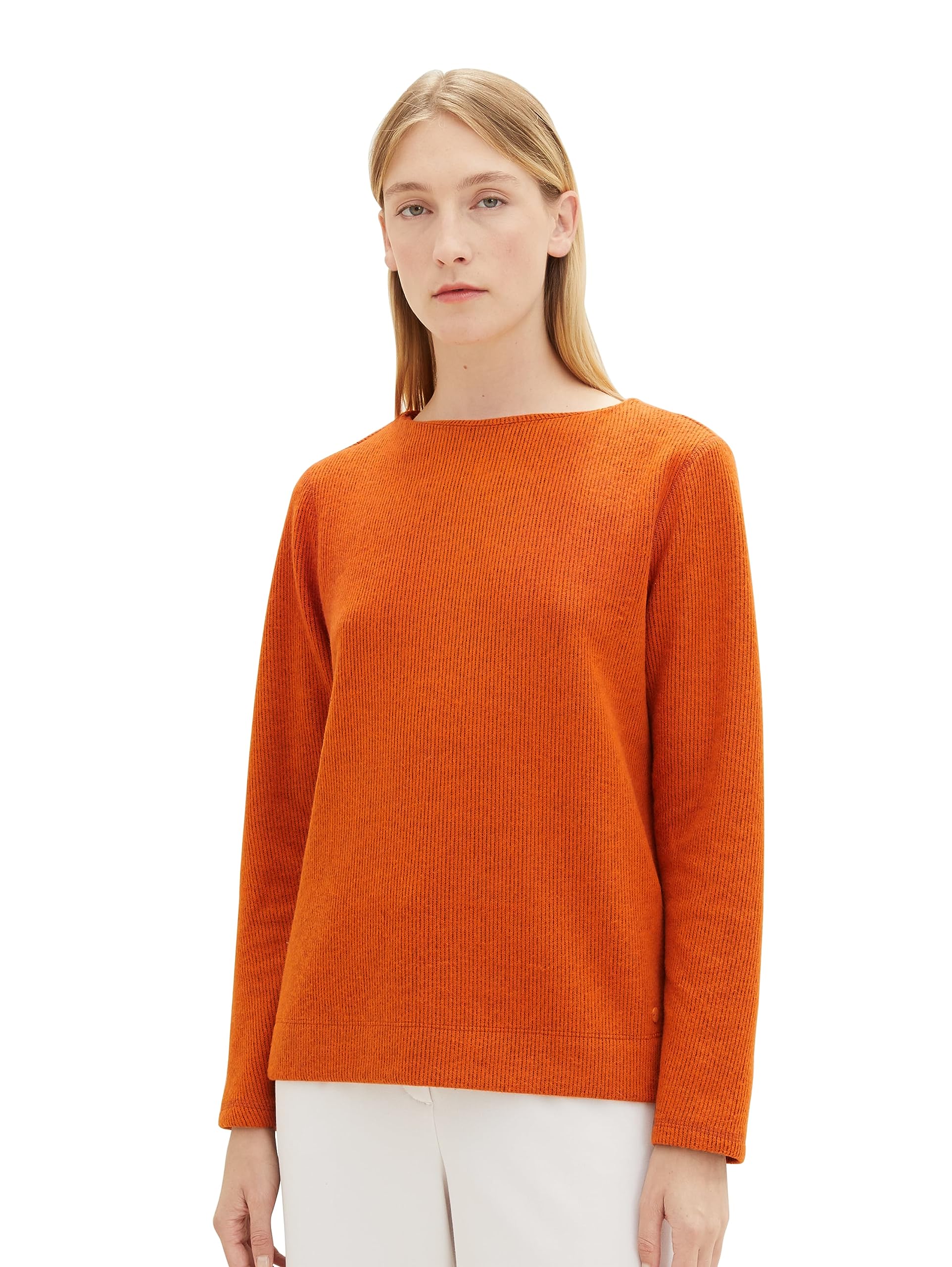 tom-tailor-damen-sweatshirt-mit-rippstruktur-1039278-bequemer-pullover image 7