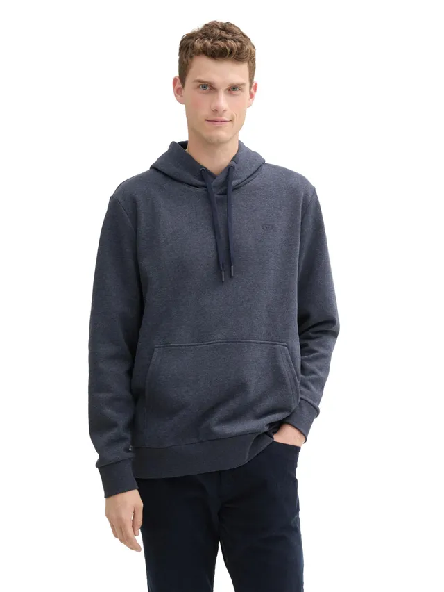tom-tailor-herren-hoodie-1044024-mit-logo-stickerei image 1
