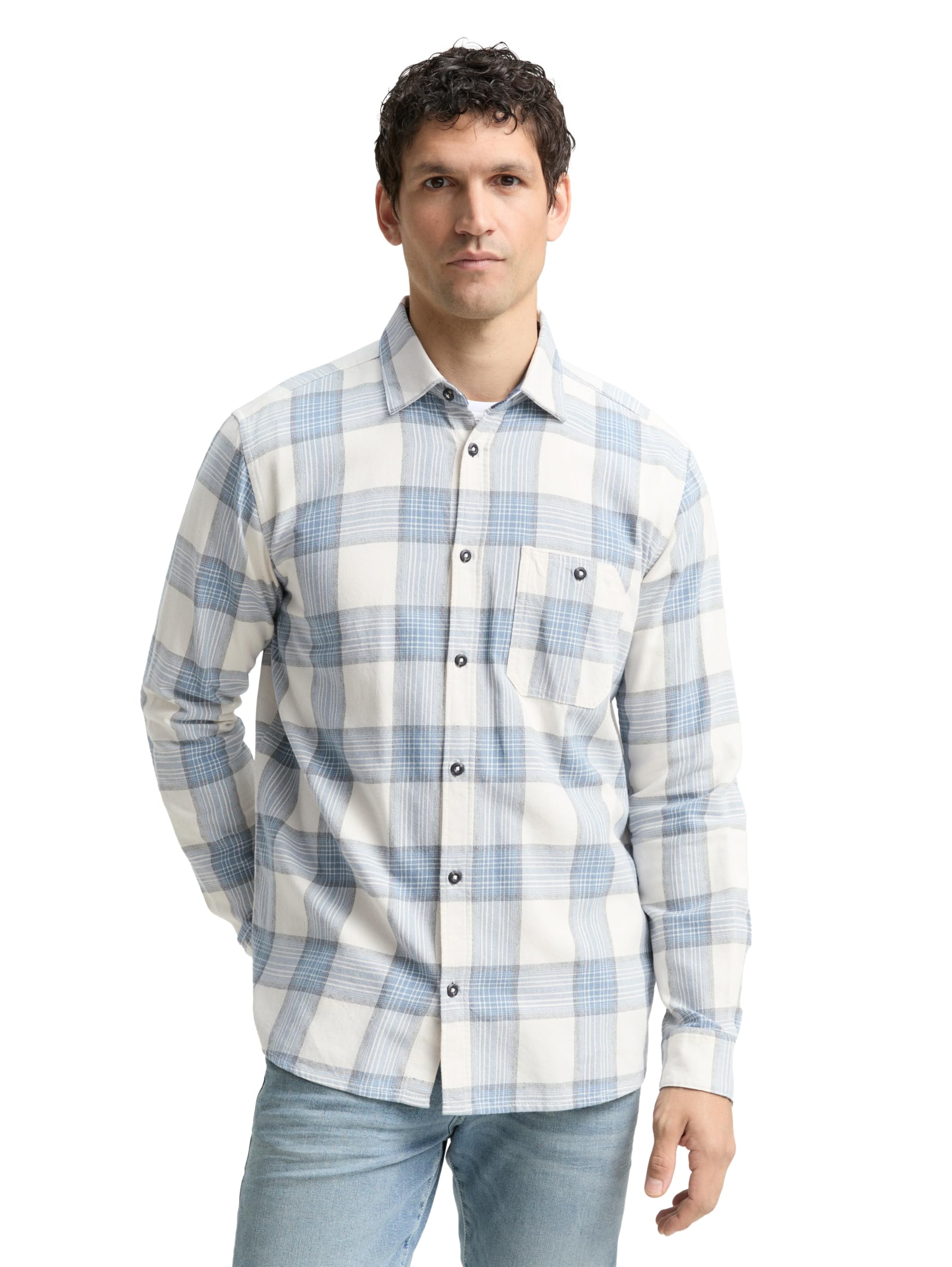 tom-tailor-herren-1048426-comfort-fit-hemd-mit-karomuster image 3