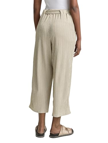 tom-tailor-denim-damen-high-waist-culotte-hose-mit-bindeg-rtel-weite-jeanshose image 8