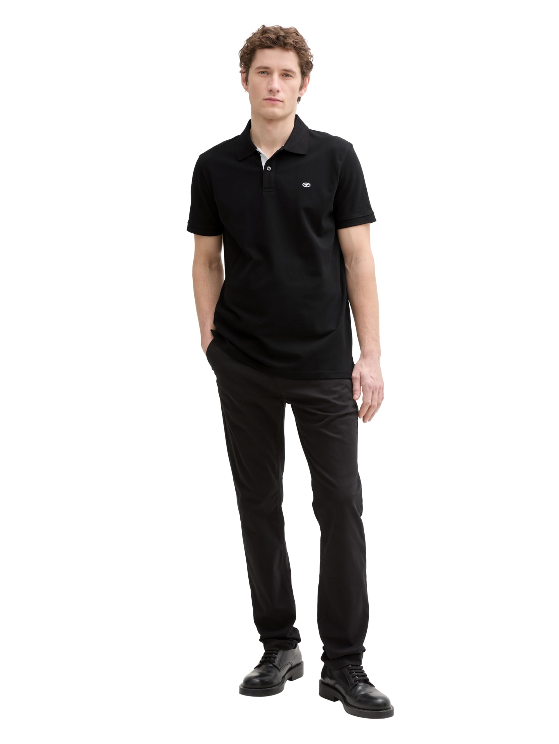 tom-tailor-herren-doppelpack-poloshirt-basic-mit-logo-print-2er-set image 2