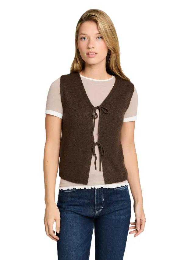 tom-tailor-1053344-damen-strickweste-mit-schleifendetail image 1