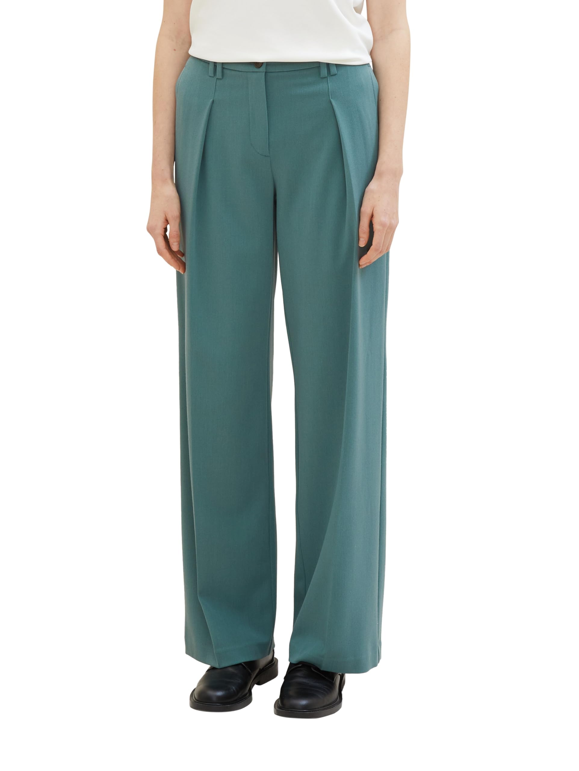 tom-tailor-lea-straight-fit-hose-damen-mit-weitem-bein image 8