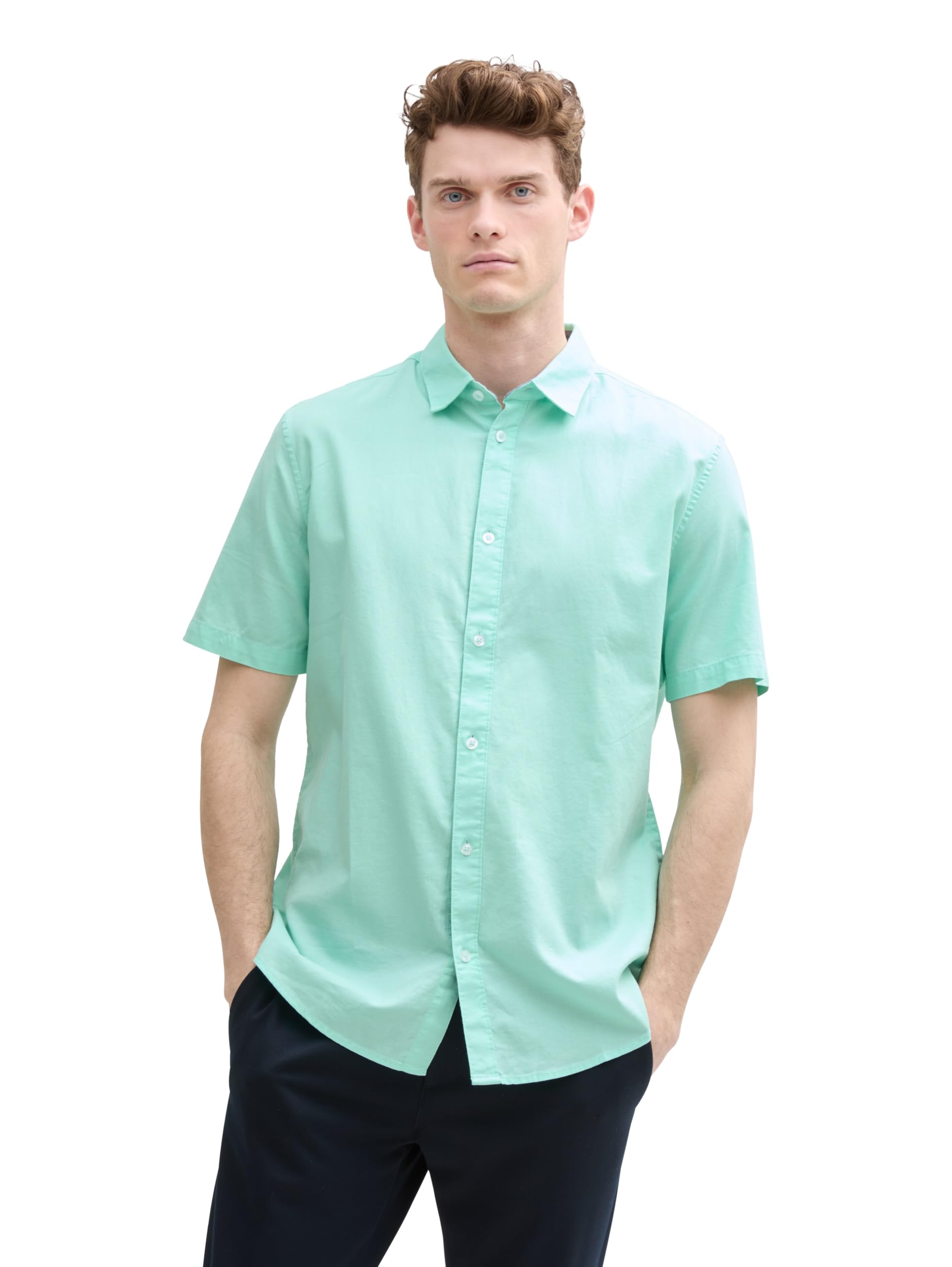 tom-tailor-herren-comfort-fit-hemd-mit-palmen-print image 7