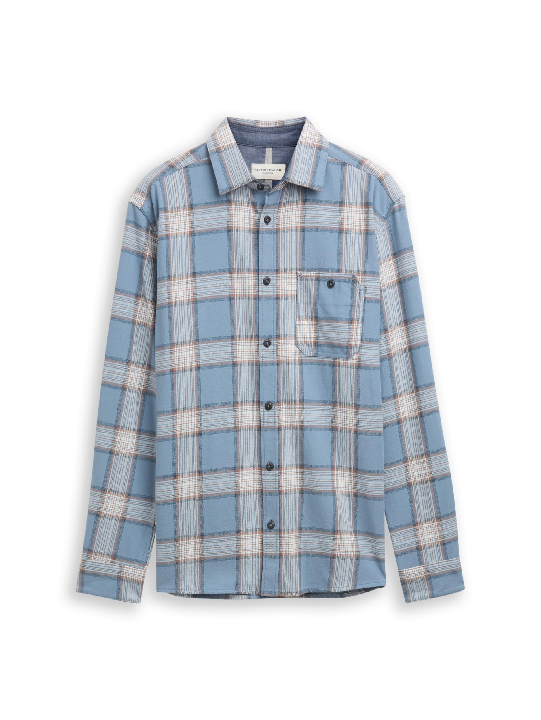 tom-tailor-herren-1048426-comfort-fit-hemd-mit-karomuster image 1