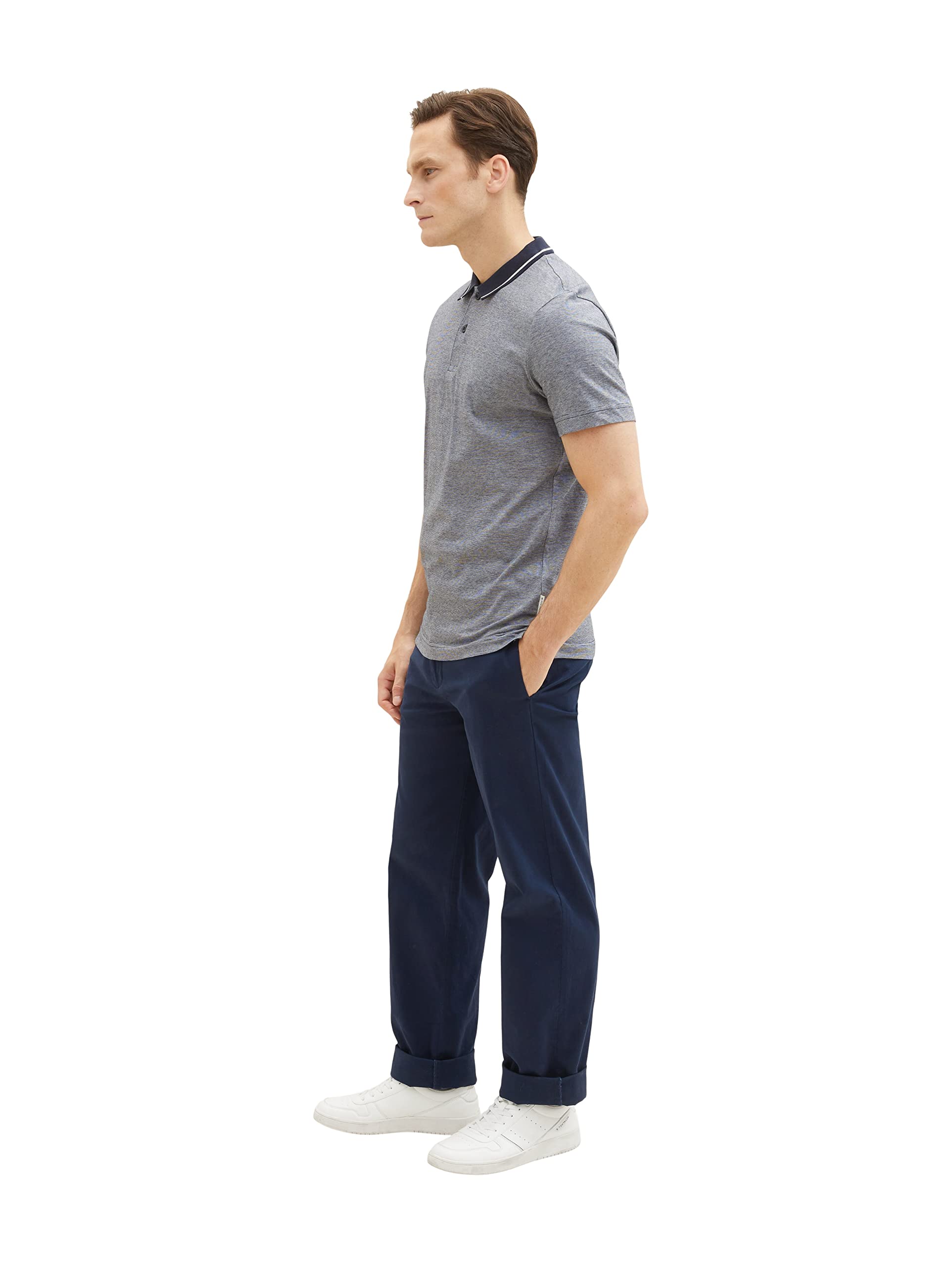 tom-tailor-herren-poloshirt-mit-streifen-2 image 3