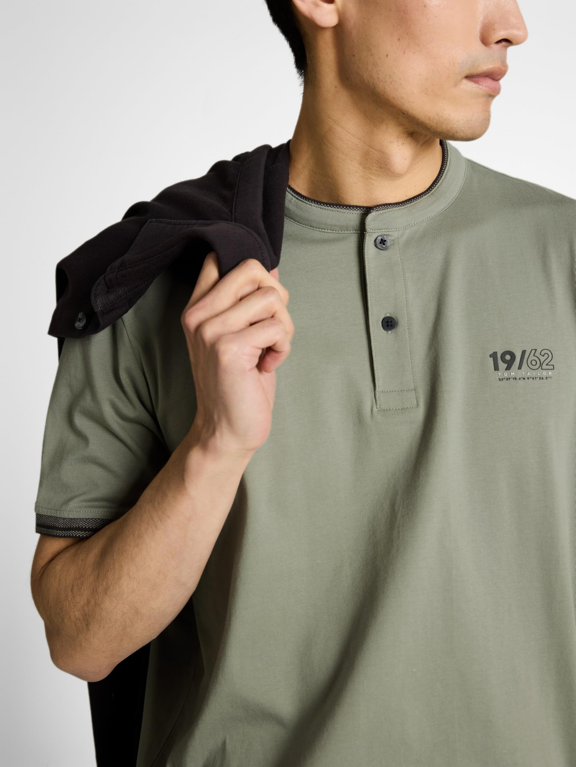 tom-tailor-herren-poloshirt-mit-stehkragen-regular-fit-klassische-passform image 5