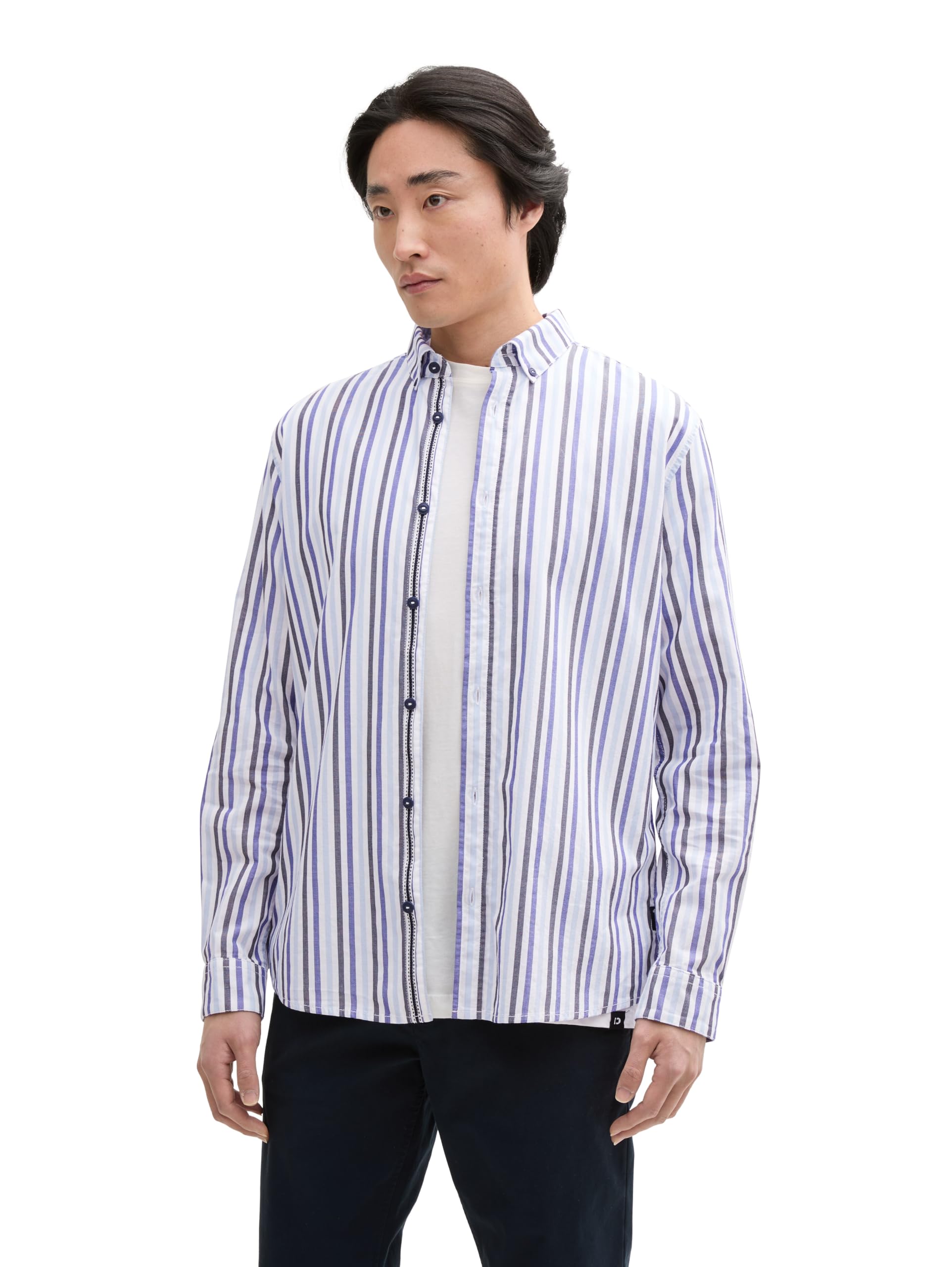 tom-tailor-herren-regular-fit-hemd-aus-baumwolle image 5