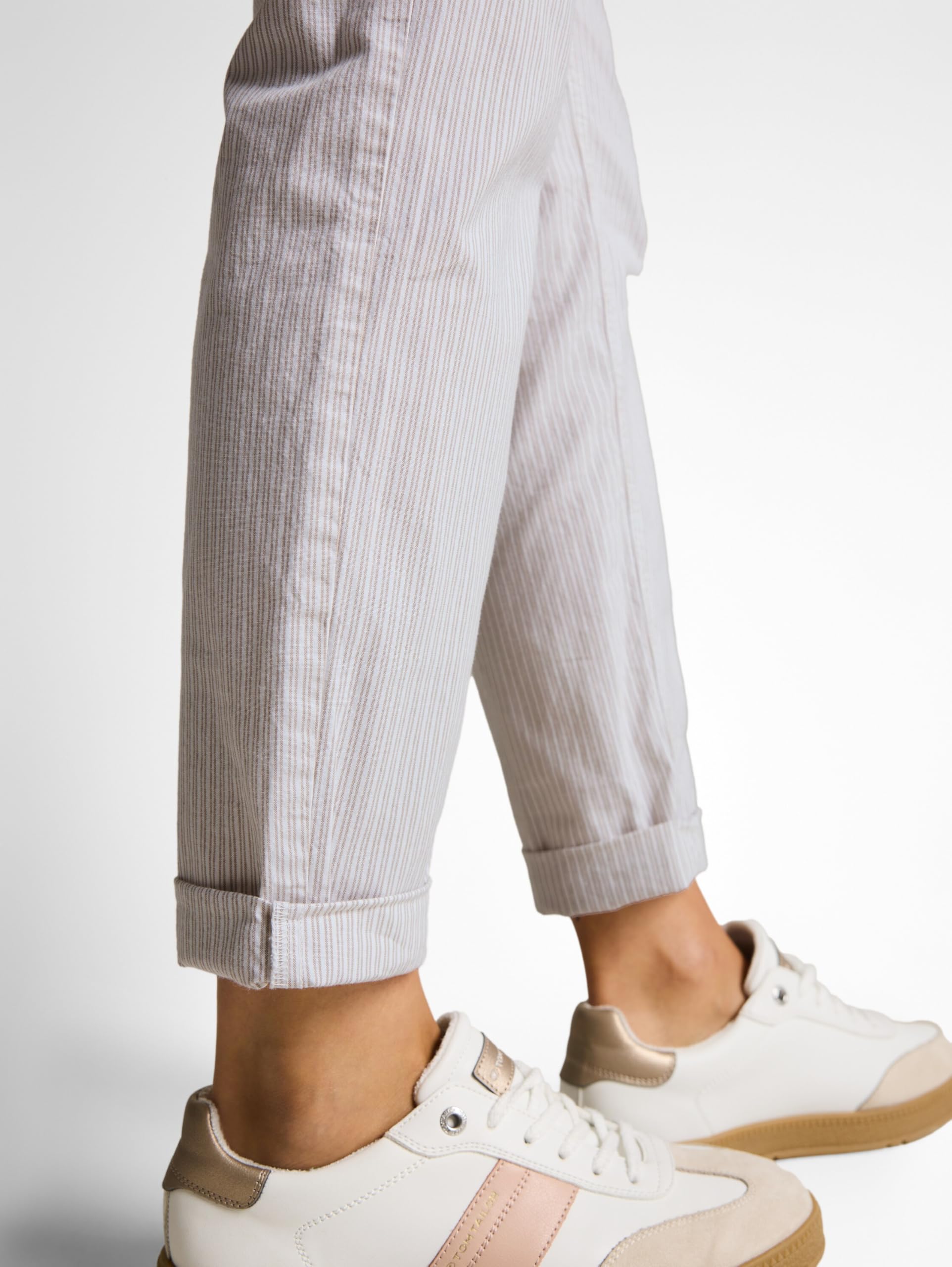 tom-tailor-damen-tttapered-relaxed-stoffhose-mit-streifen image 5