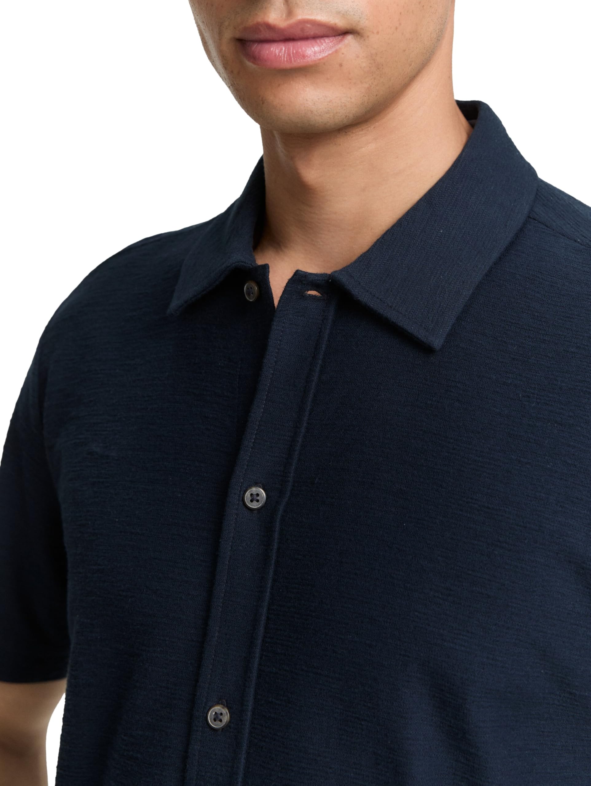 tom-tailor-herren-regular-fit-kurzarmhemd-aus-jersey image 3