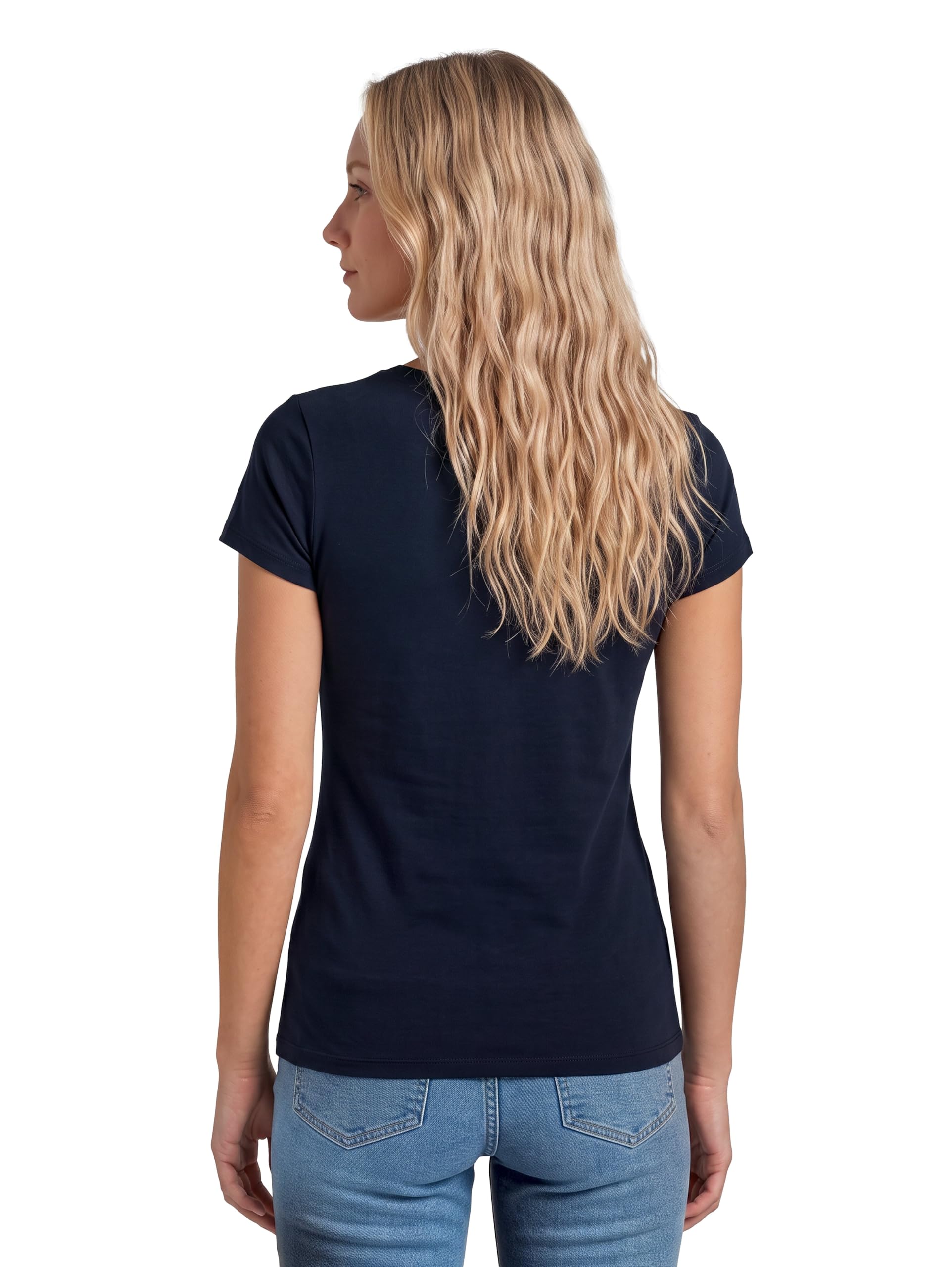 tom-tailor-denim-damen-t-shirt-mit-print-2 image 2